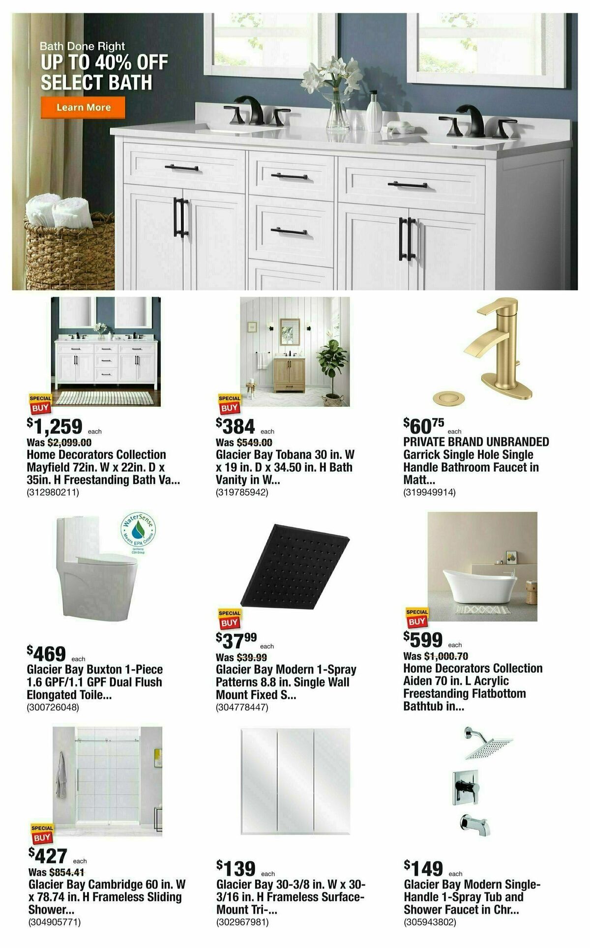 The Home Depot Weekly Ad from July 20