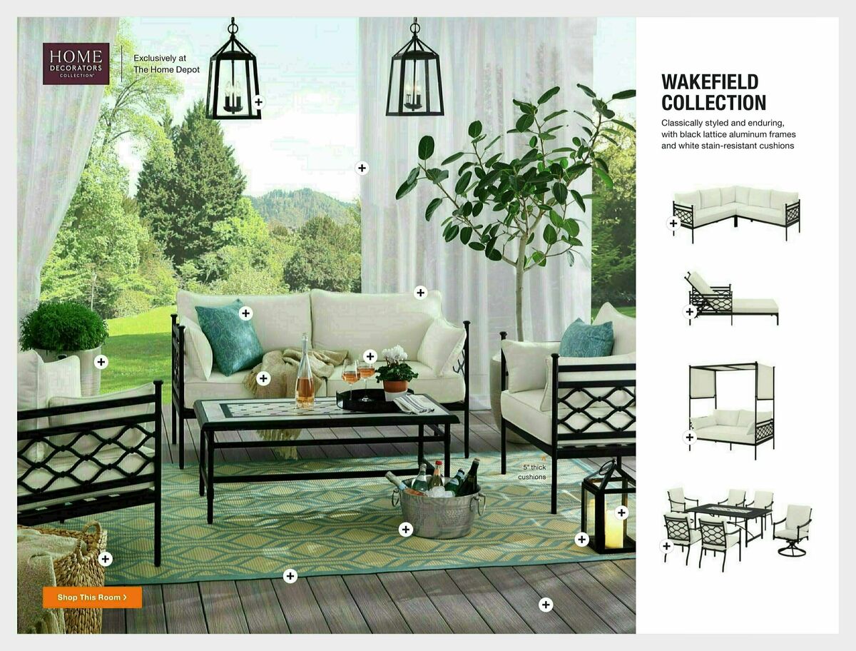 The Home Depot Home Decor Catalog - Late Summer Weekly Ad from June 12