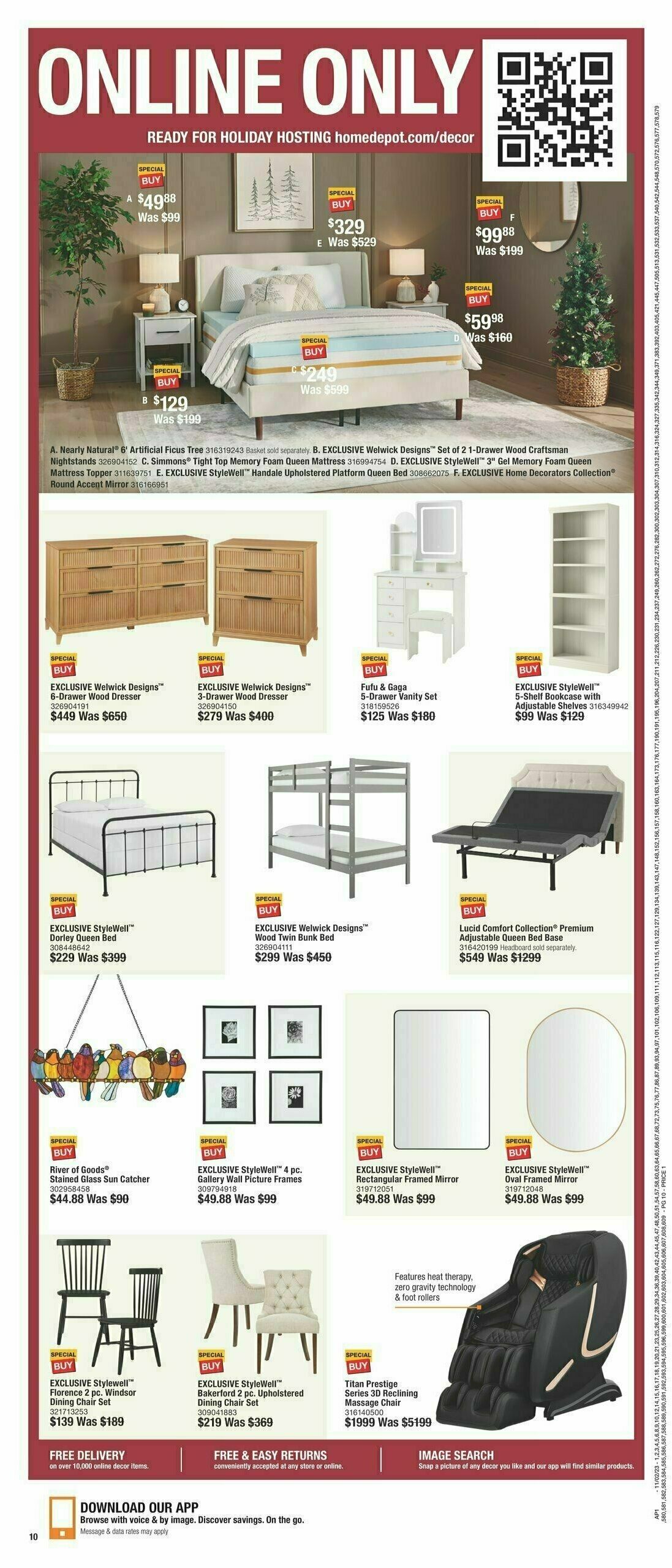 The Home Depot Weekly Ad from November 2