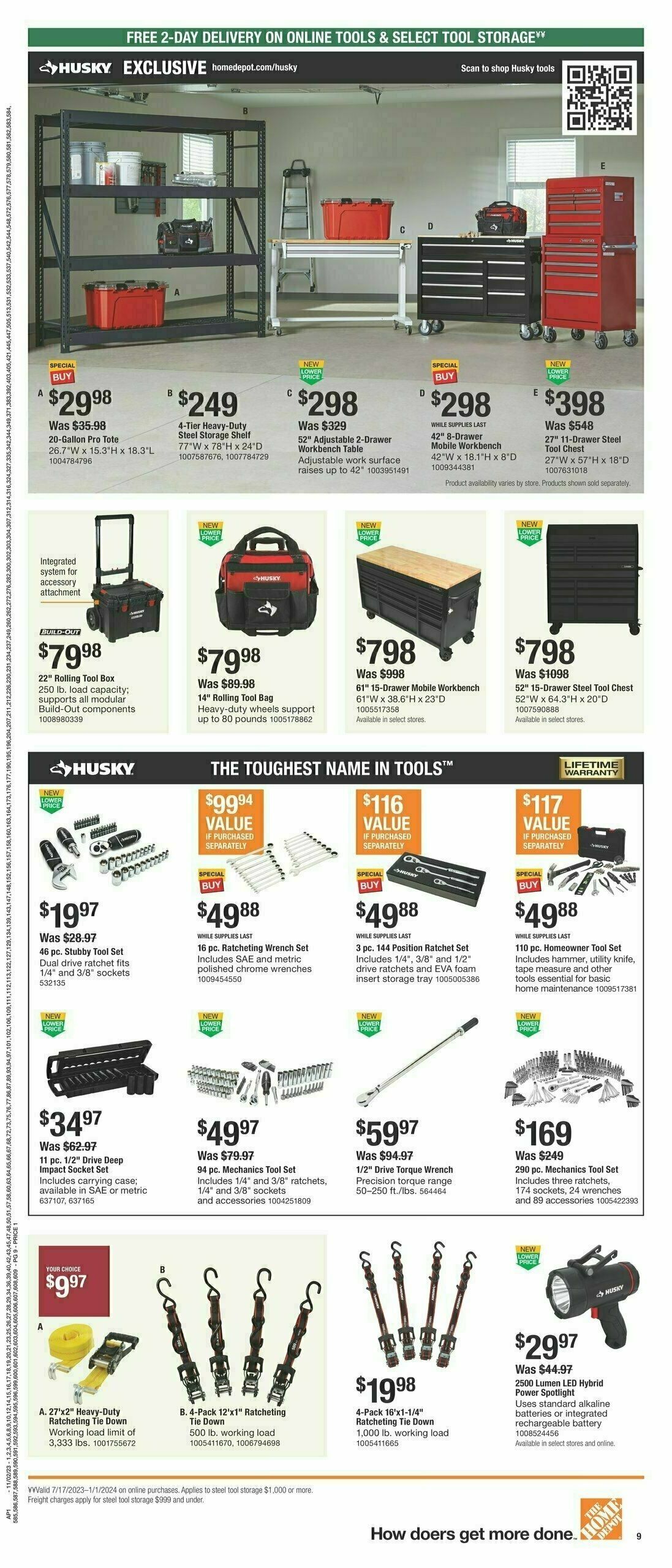 The Home Depot Weekly Ad from November 2