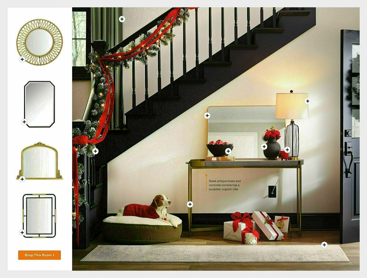 The Home Depot Home Decor Catalog – Holiday Weekly Ad from October 30