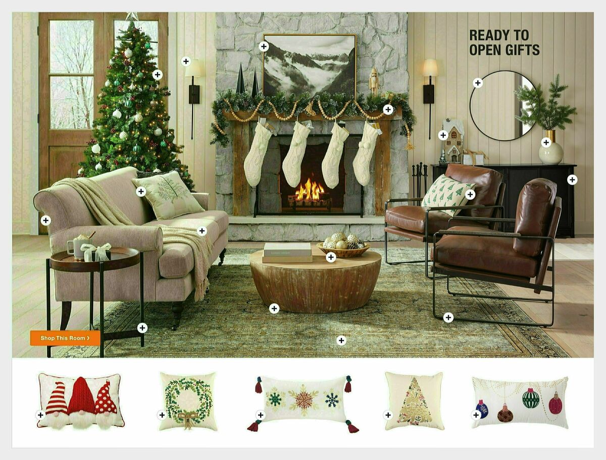 The Home Depot Home Decor Catalog – Holiday Weekly Ad from October 30