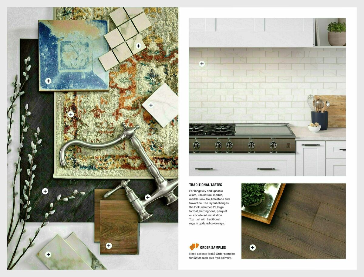 The Home Depot Flooring & Tile Trends Weekly Ad from January 18