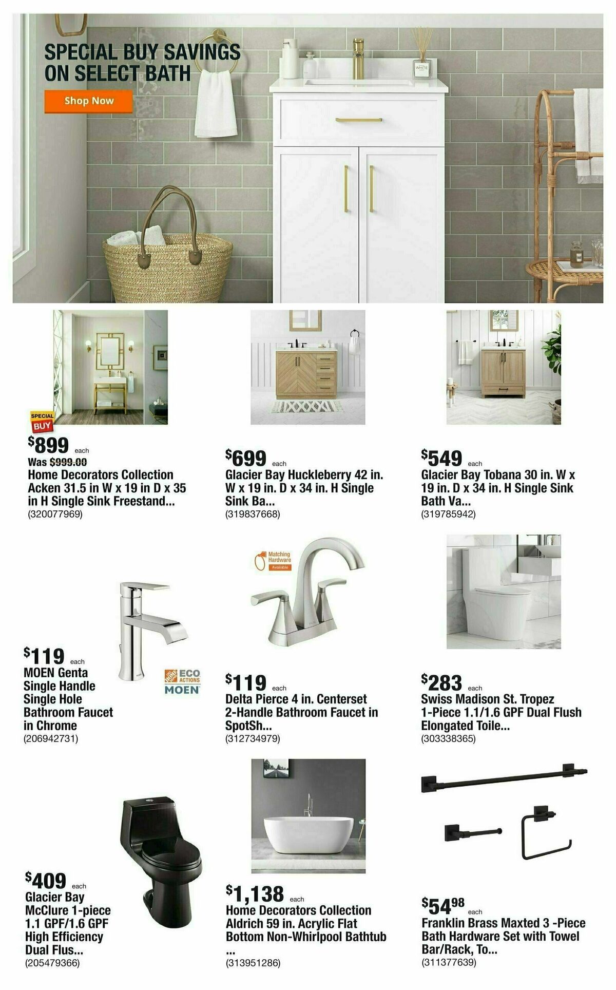 The Home Depot Weekly Ad from December 25