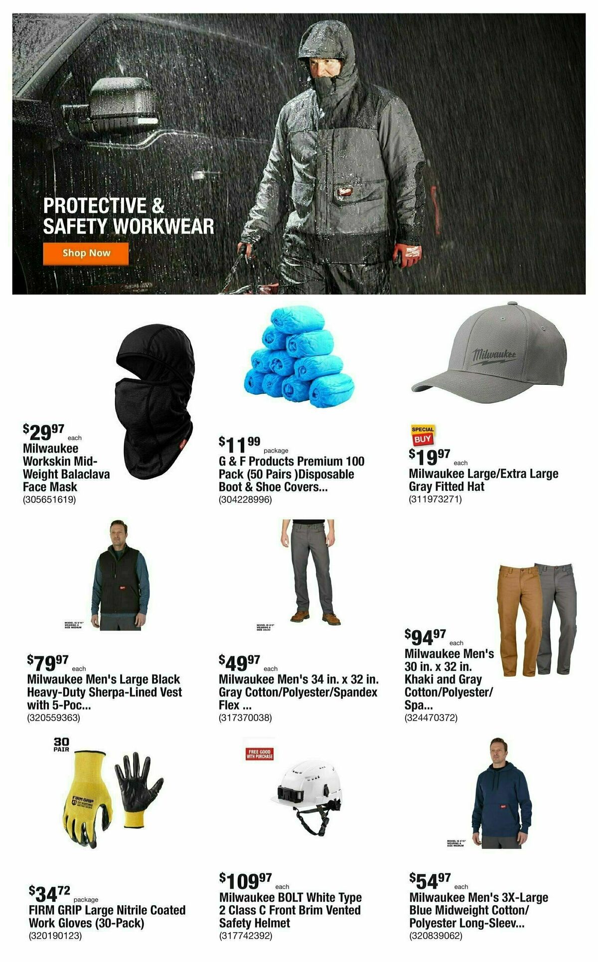 The Home Depot Weekly Ad from January 1