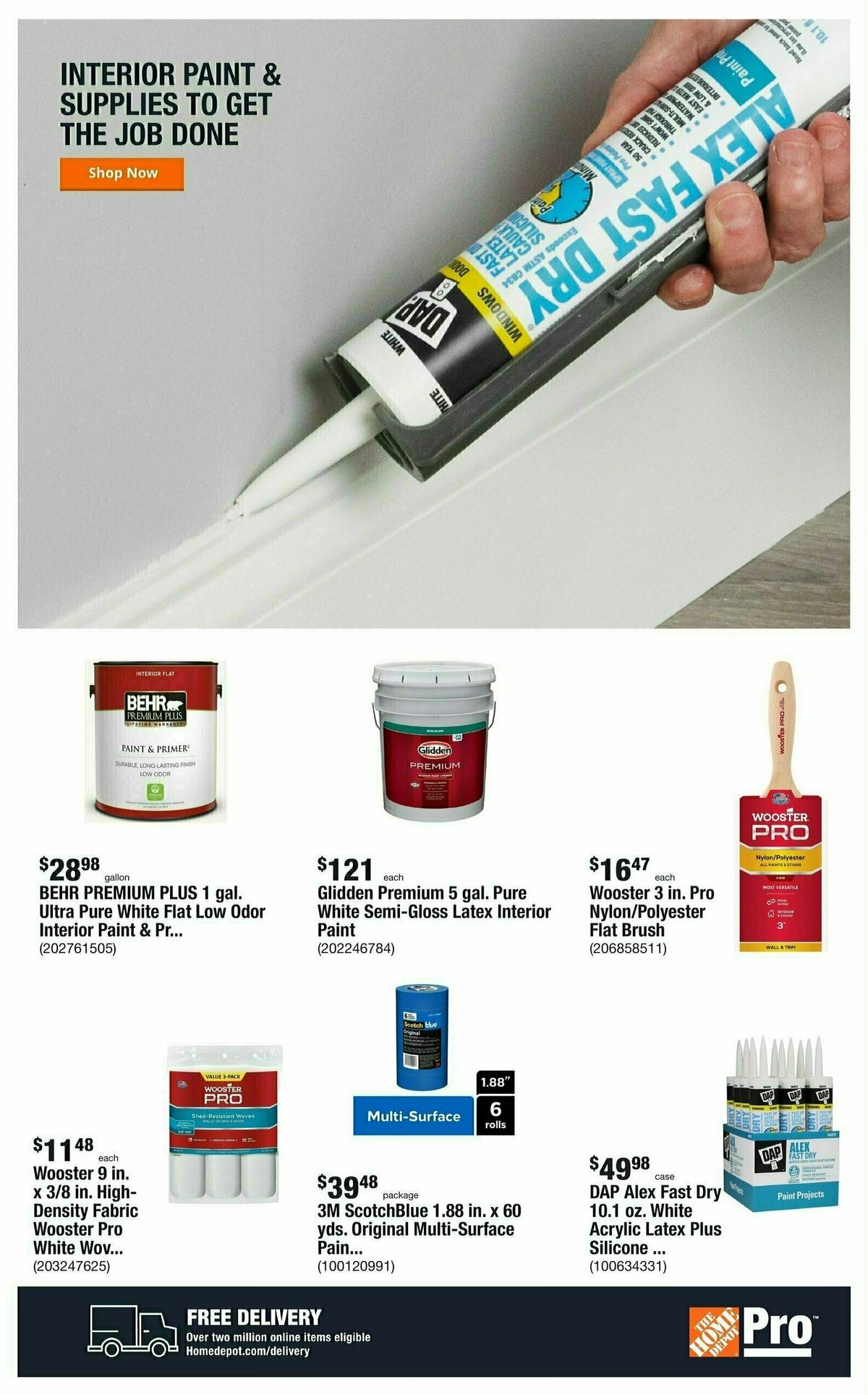 The Home Depot Weekly Ad from January 1