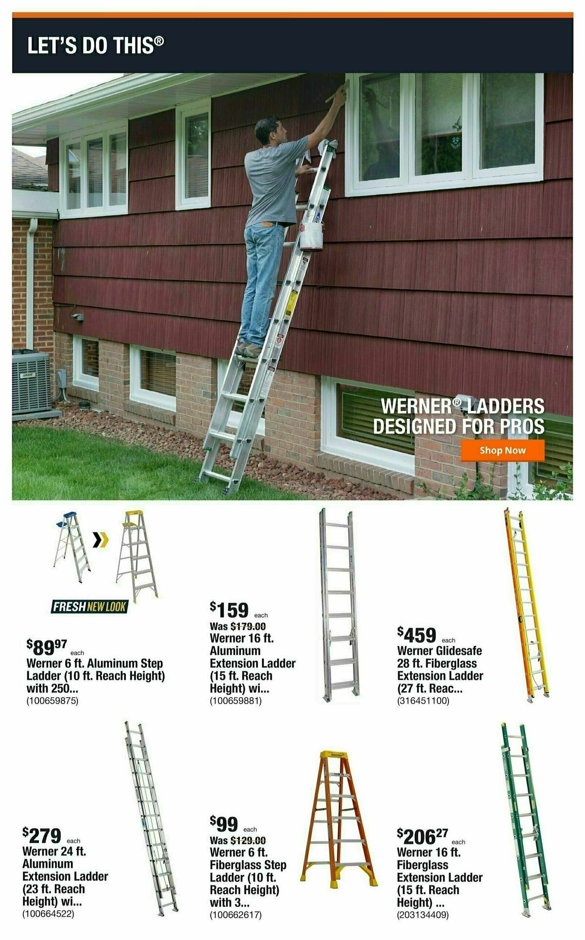 The Home Depot Weekly Ad from January 8