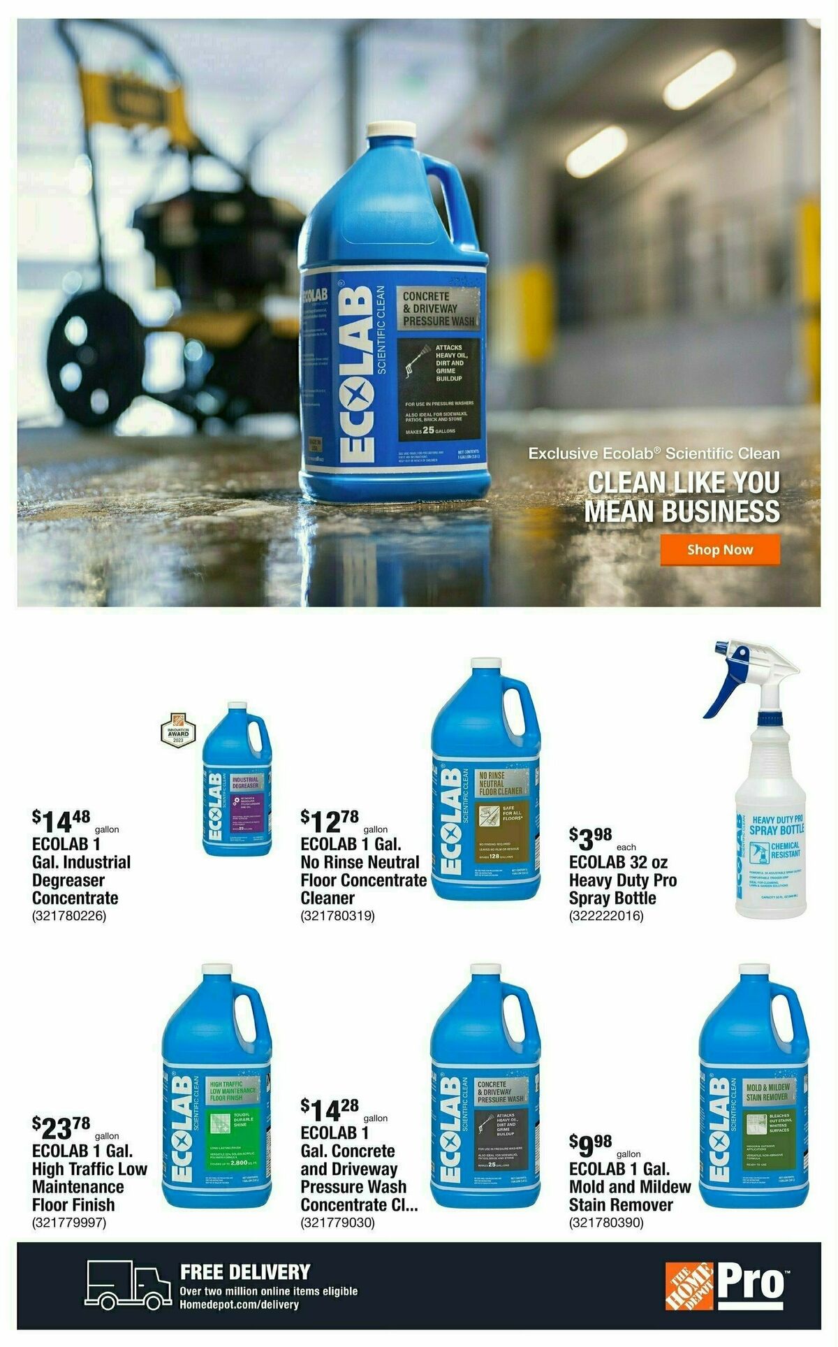 The Home Depot Weekly Ad from January 8