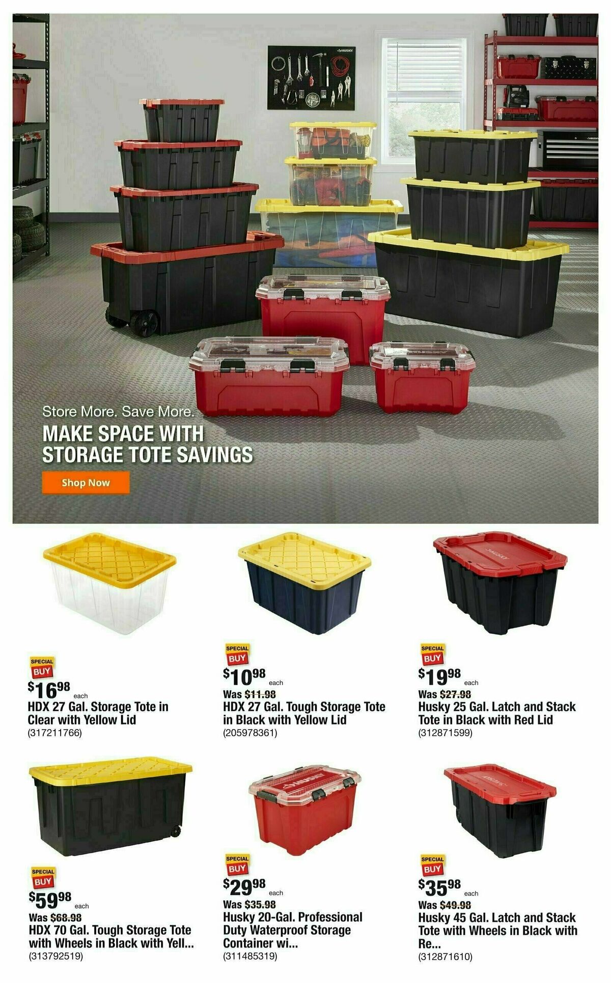 The Home Depot Weekly Ad from January 11