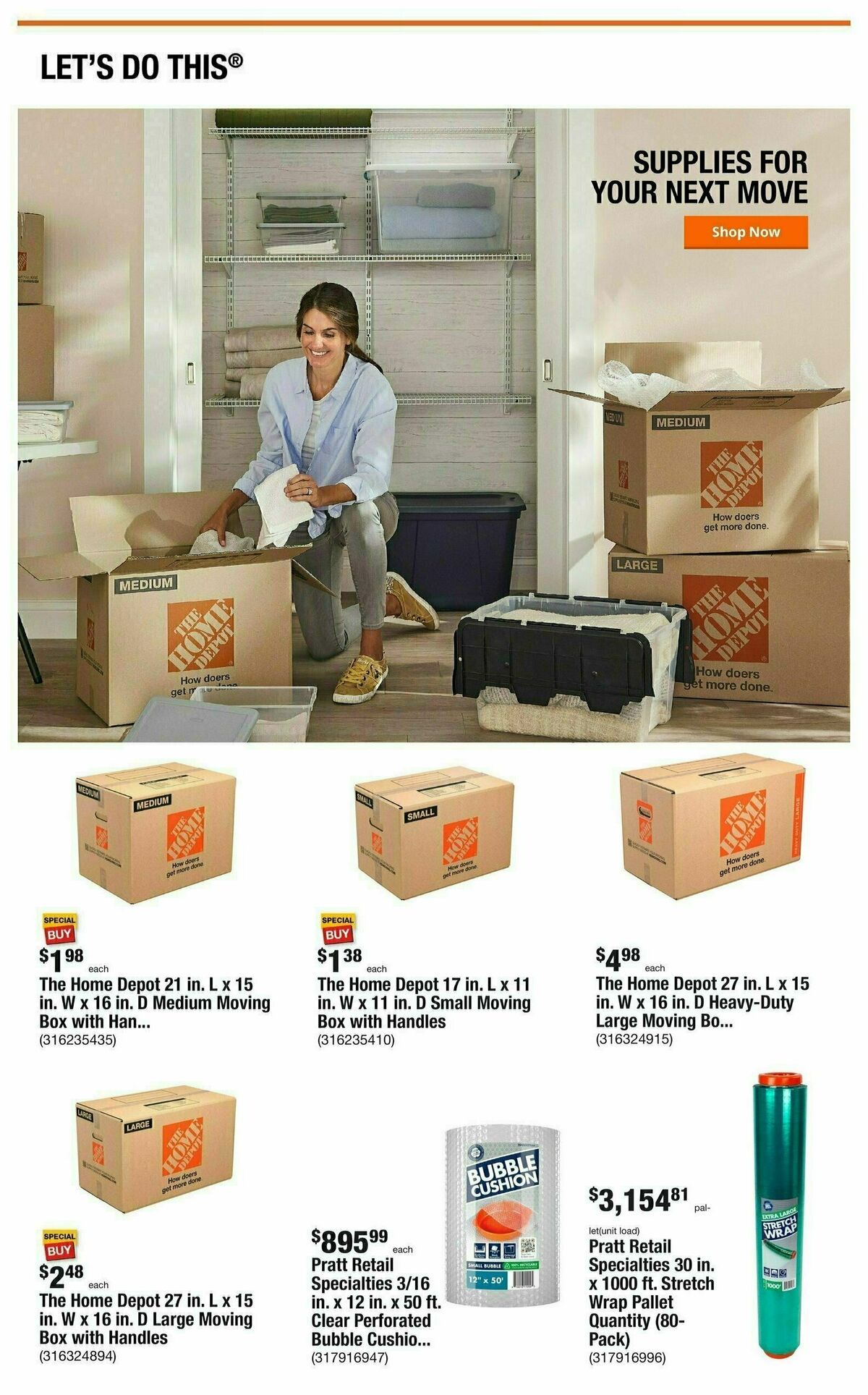 The Home Depot Weekly Ad from January 11