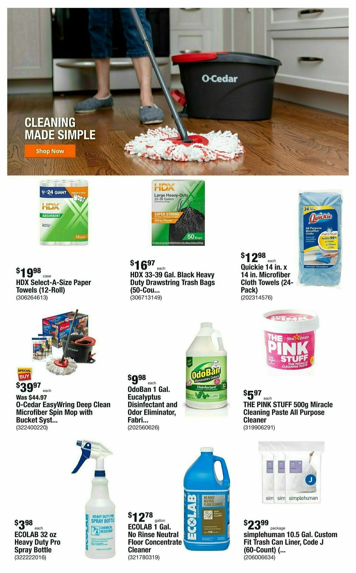 The Home Depot Weekly Ad from January 11