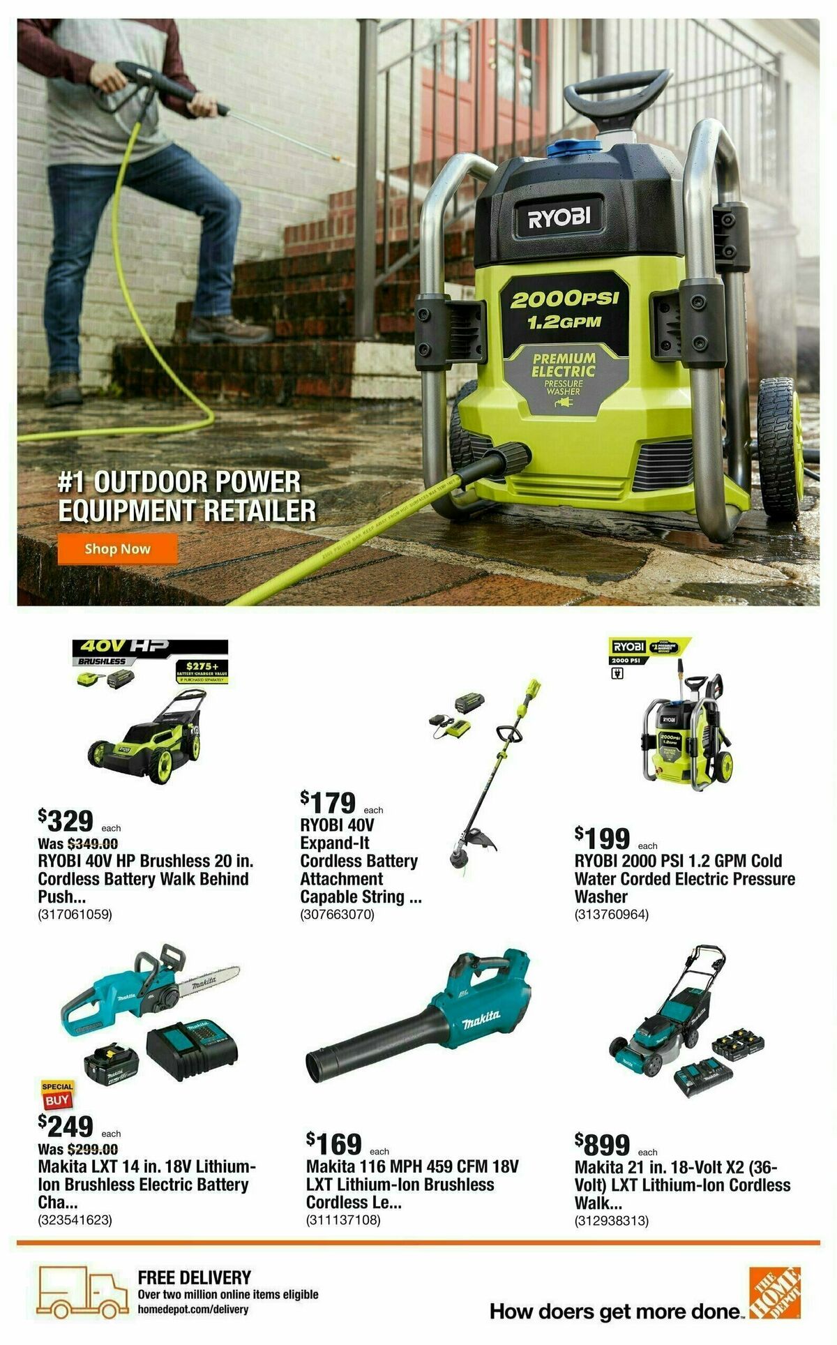 The Home Depot Weekly Ad from January 11