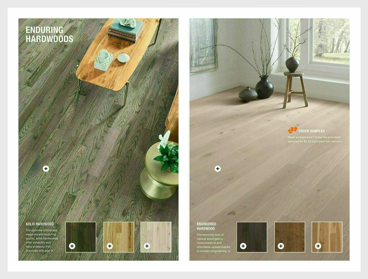 The Home Depot Flooring & Tile Trends - 2024 Weekly Ad from January 15