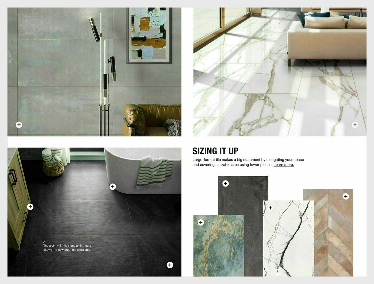 The Home Depot Flooring & Tile Trends - 2024 Weekly Ad from January 15