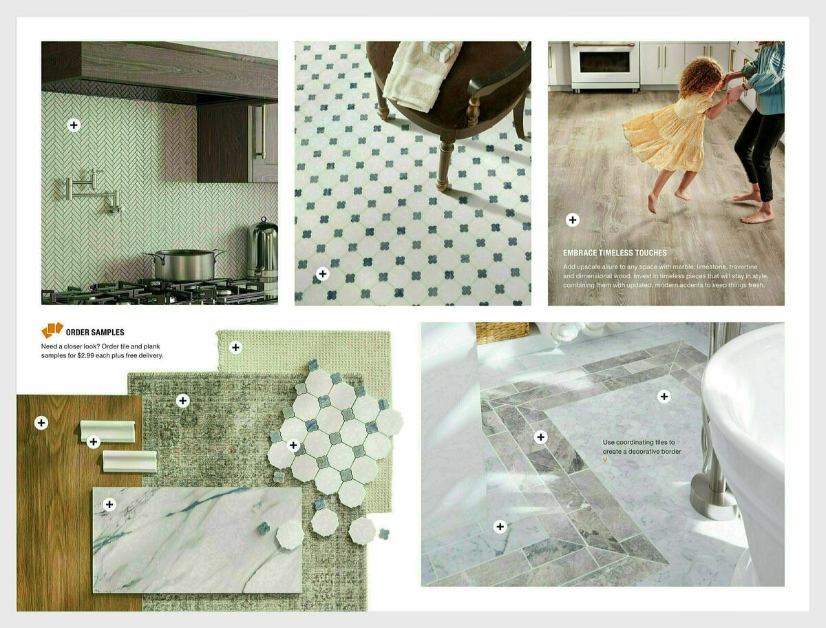 The Home Depot Flooring & Tile Trends - 2024 Weekly Ad from January 15