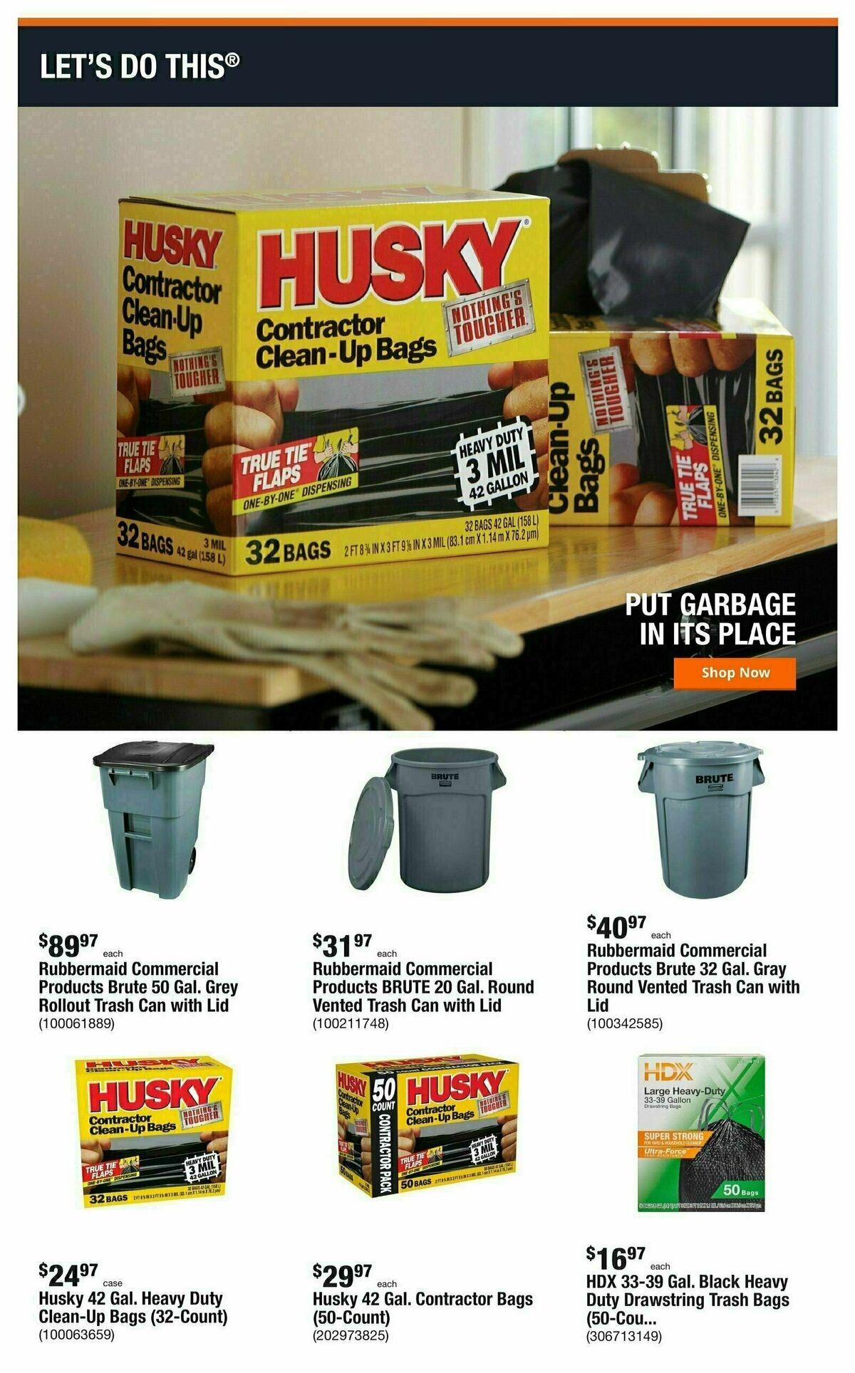 The Home Depot Weekly Ad from January 15