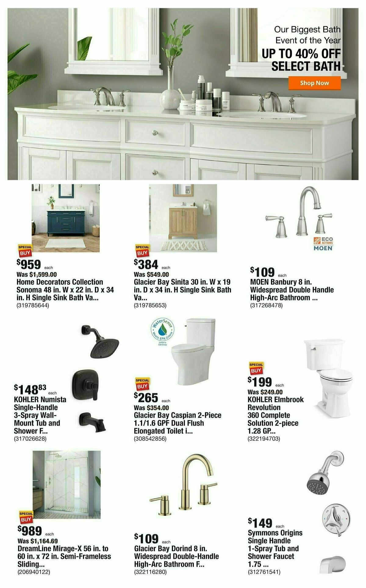 The Home Depot Weekly Ad from January 18