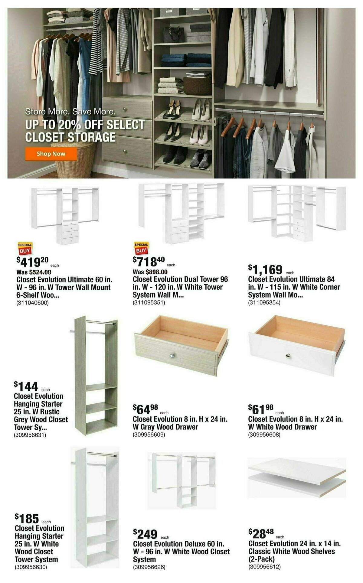 The Home Depot Weekly Ad from January 18