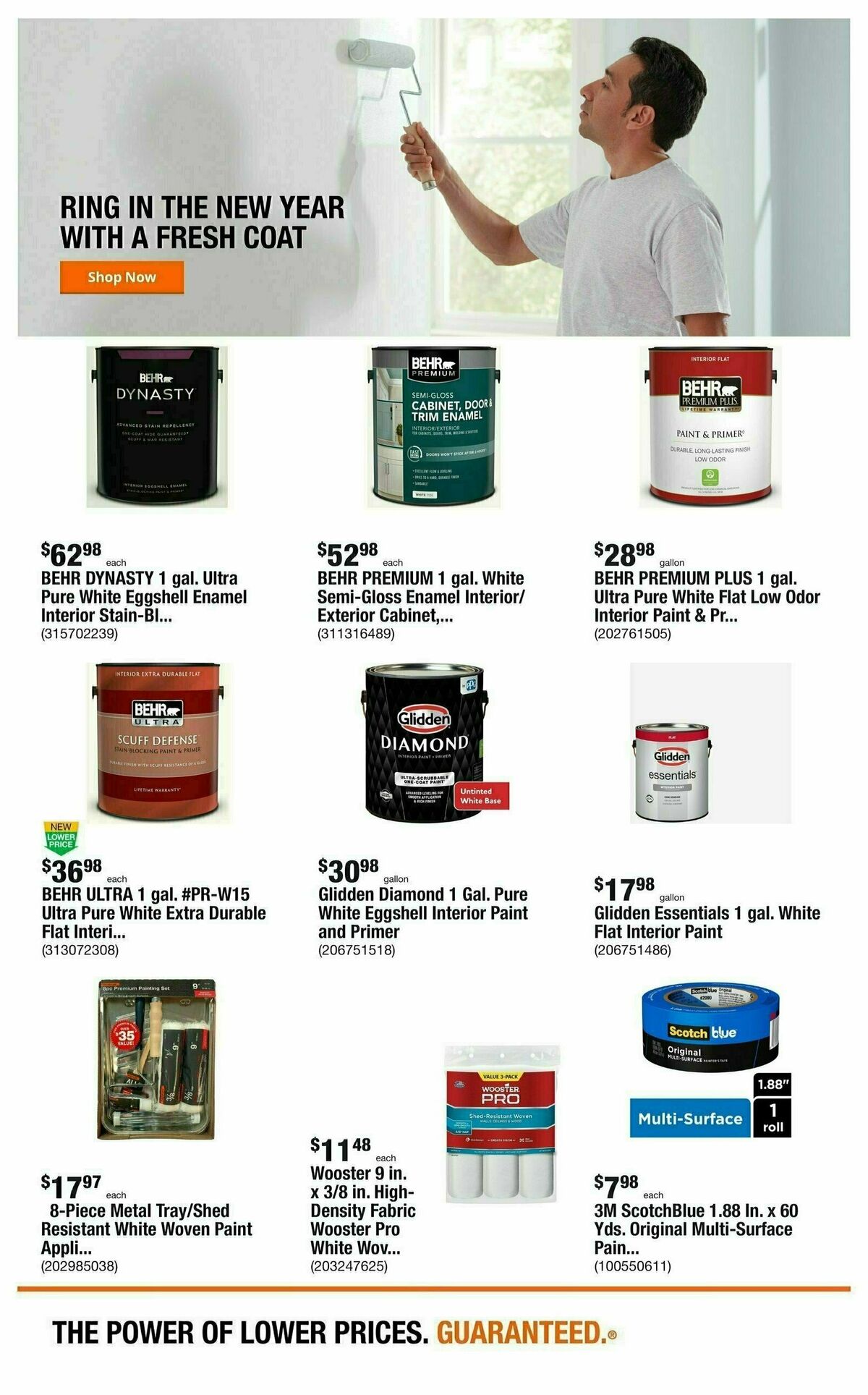 The Home Depot Weekly Ad from January 18