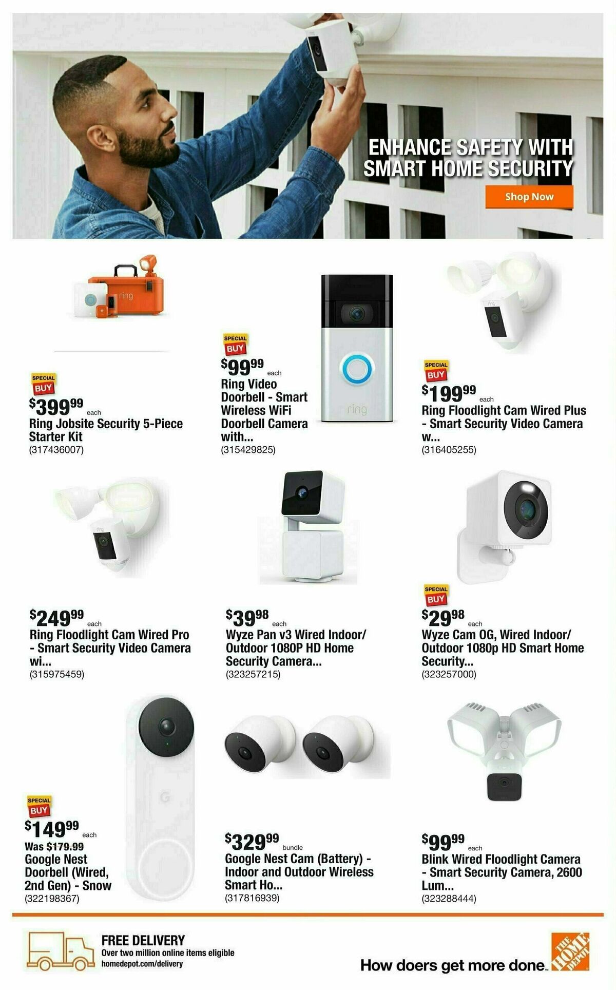 The Home Depot Weekly Ad from January 18