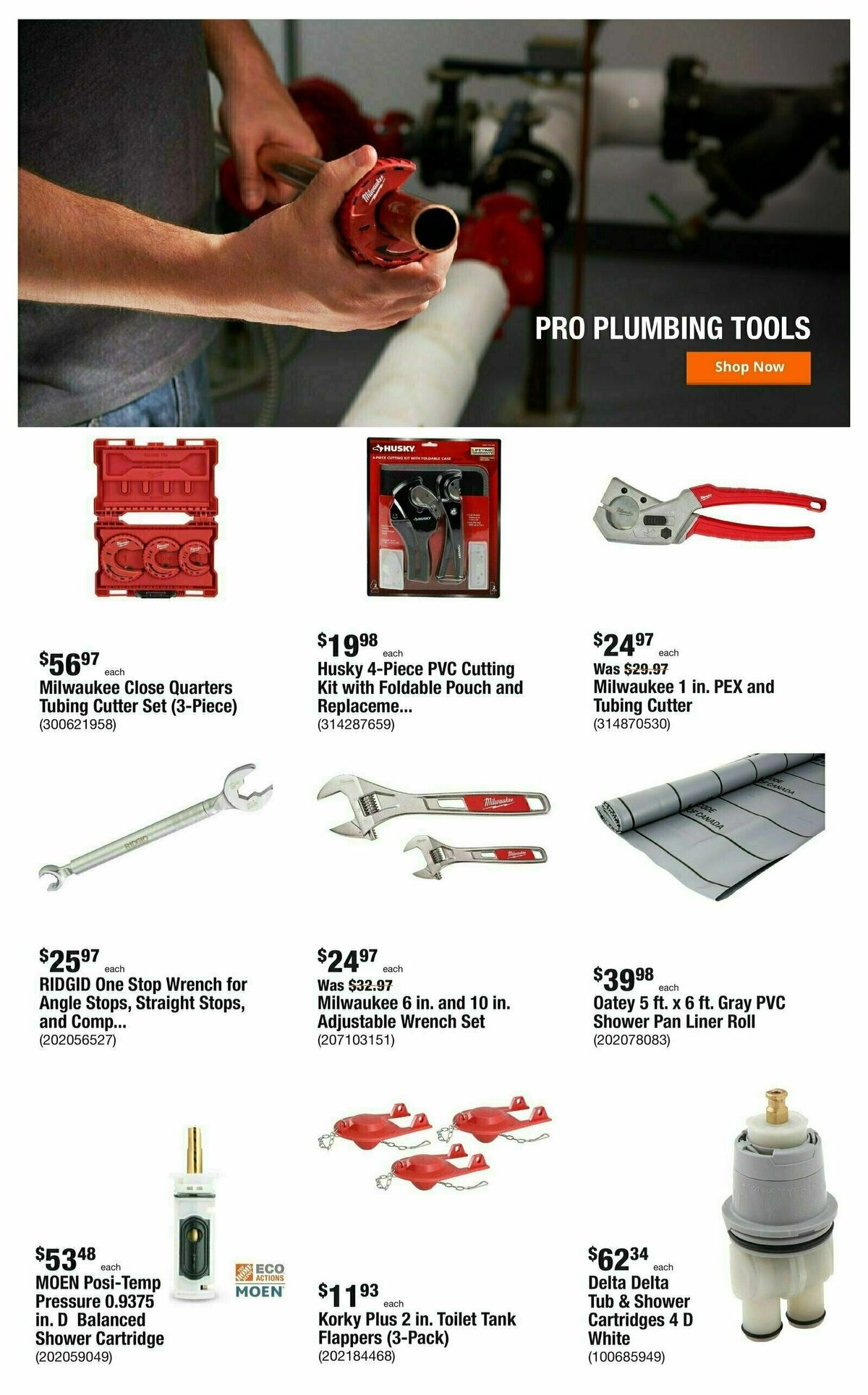 The Home Depot Pro Weekly Ad from January 22