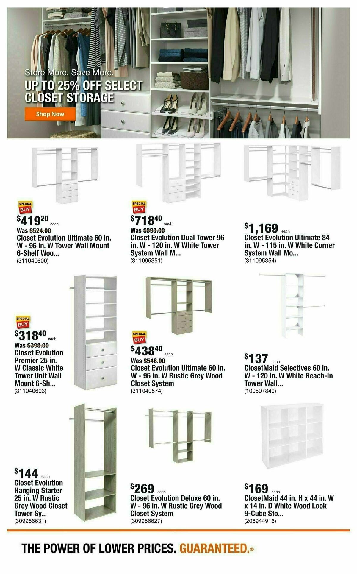 The Home Depot Weekly Ad from January 25