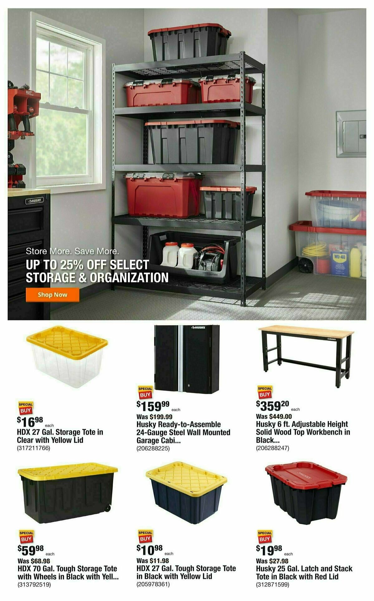 The Home Depot Weekly Ad from January 25