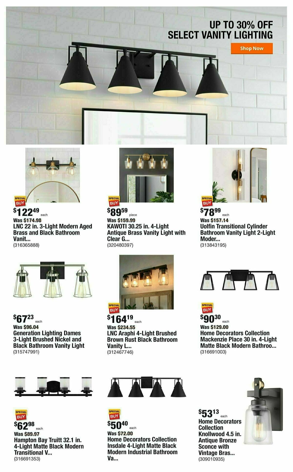 The Home Depot Weekly Ad from February 1