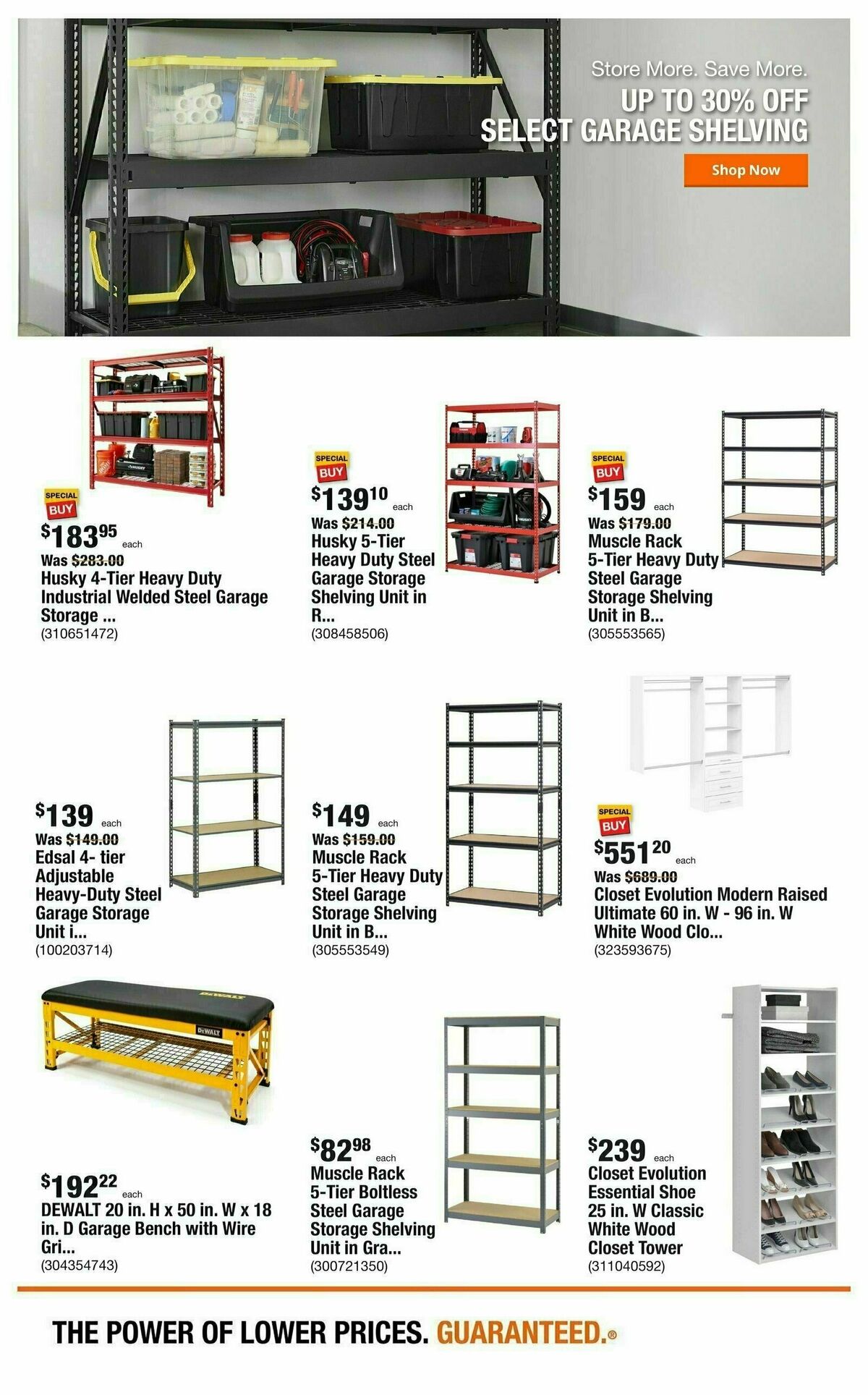 The Home Depot Weekly Ad from February 8