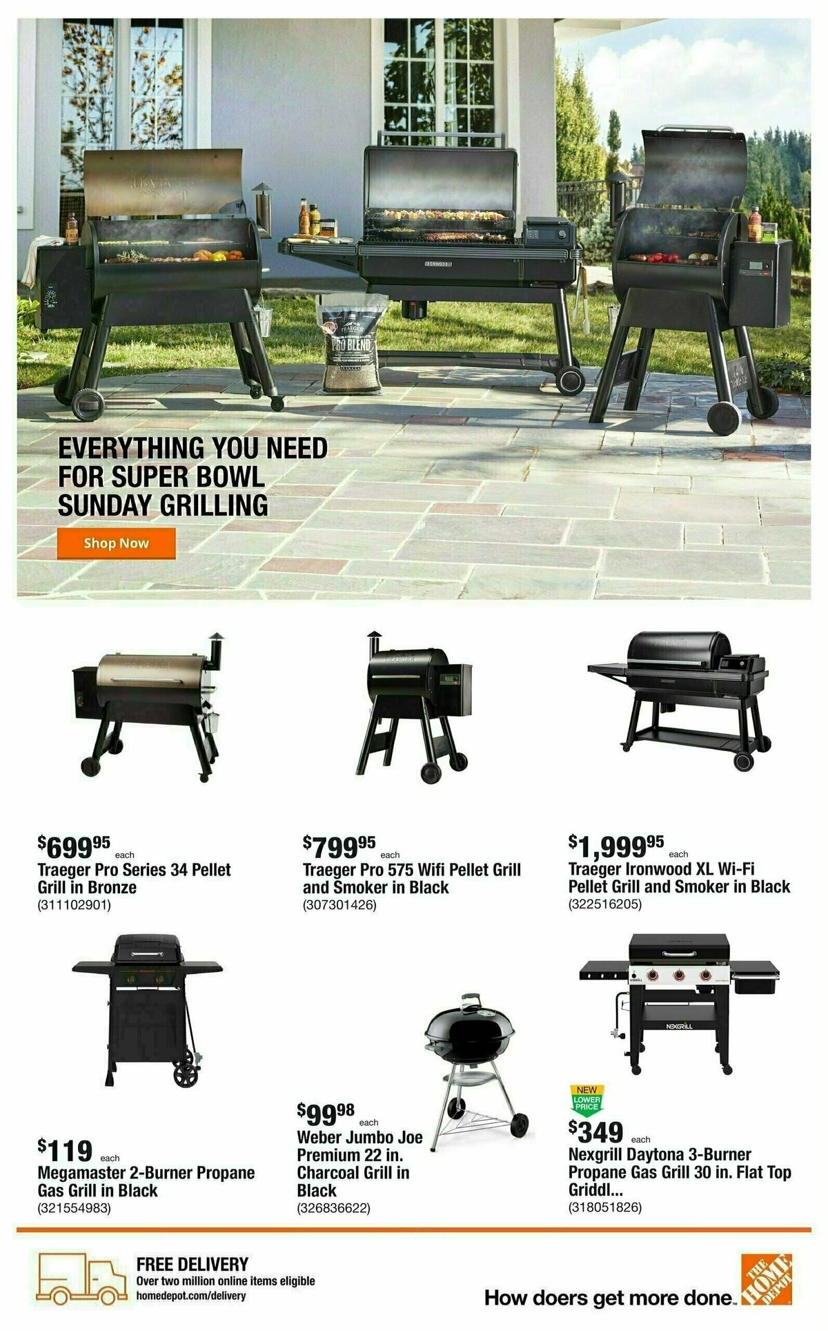 The Home Depot Weekly Ad from February 8