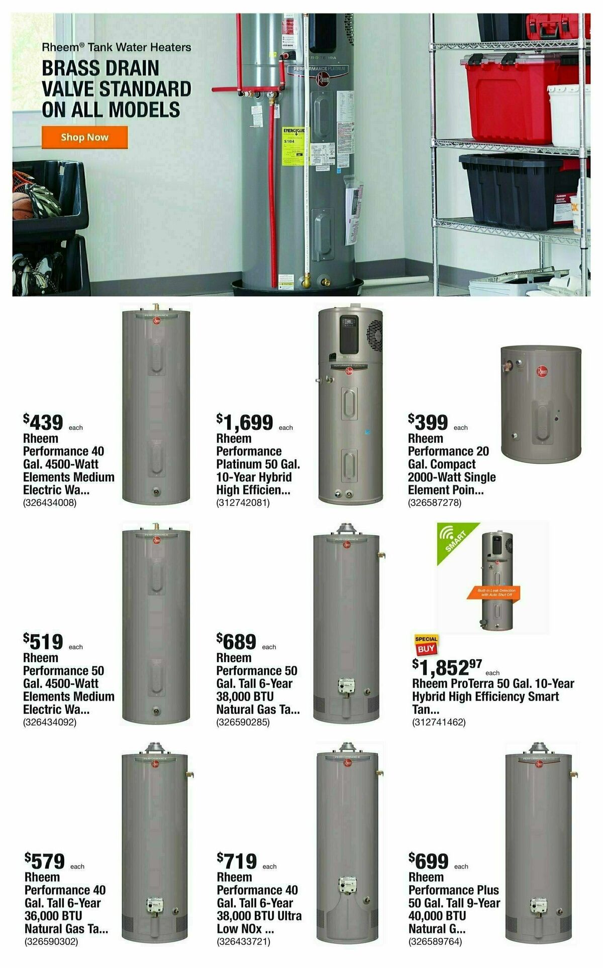 The Home Depot PRO Weekly Ad from February 19