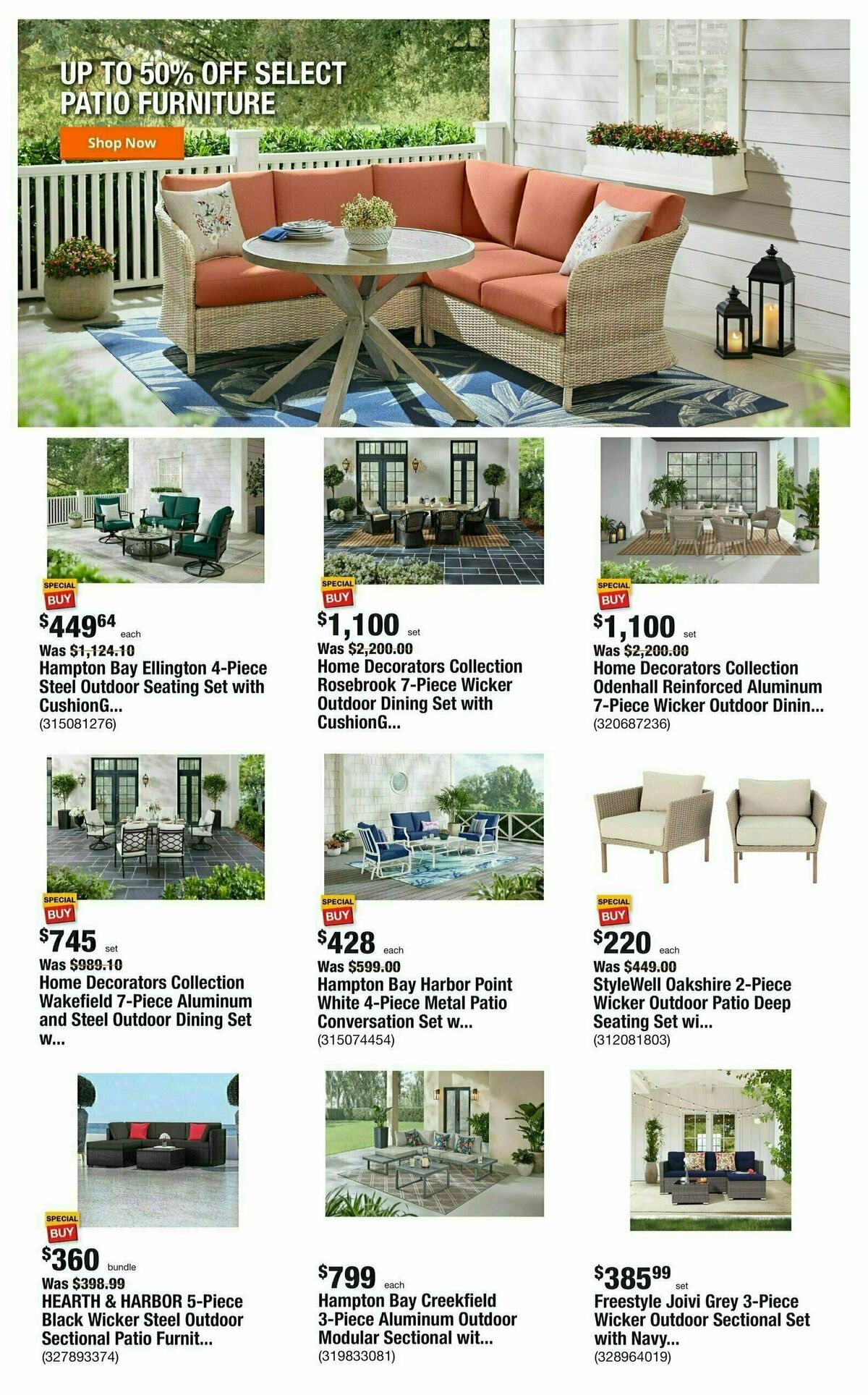 The Home Depot Weekly Ad from February 22