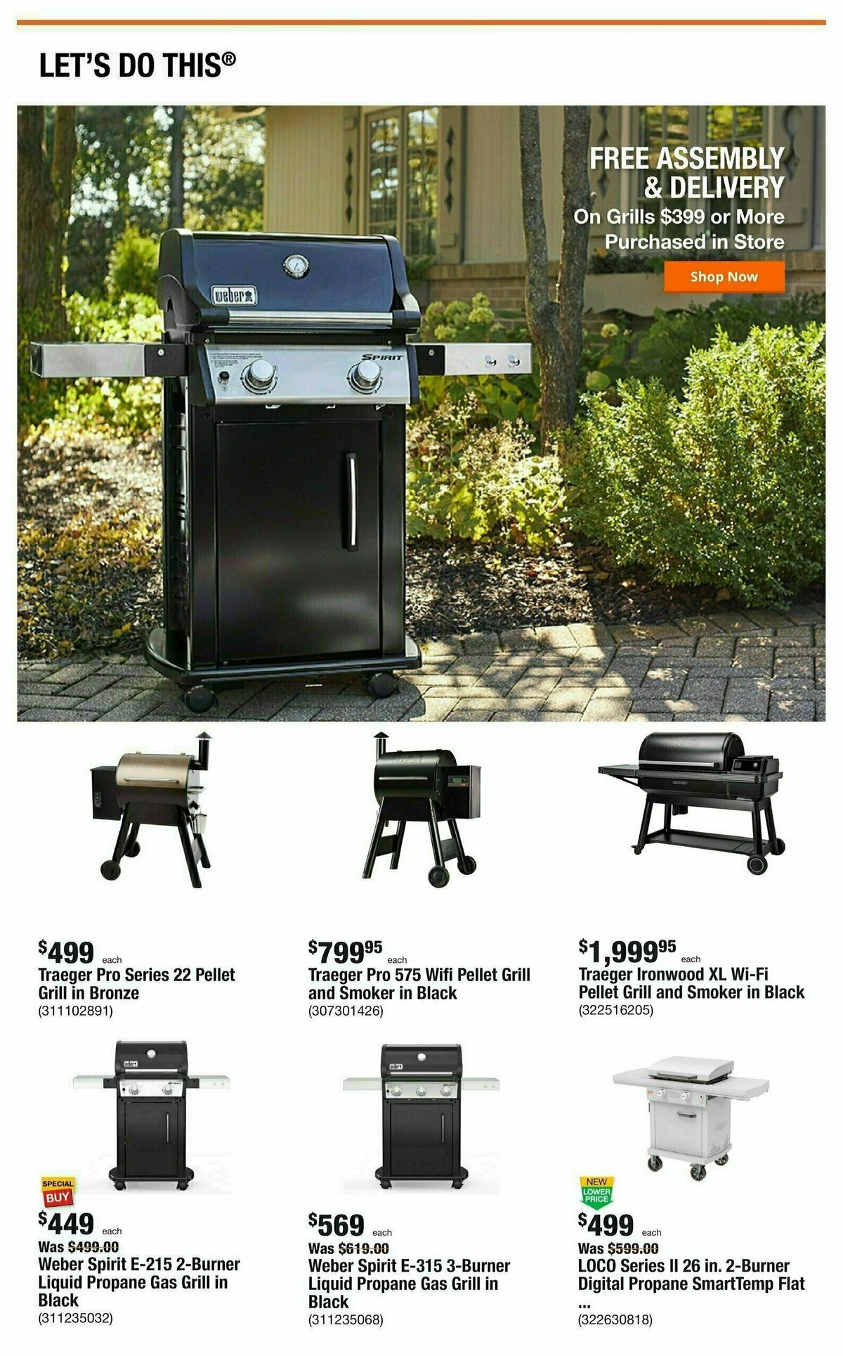 The Home Depot Weekly Ad from March 11