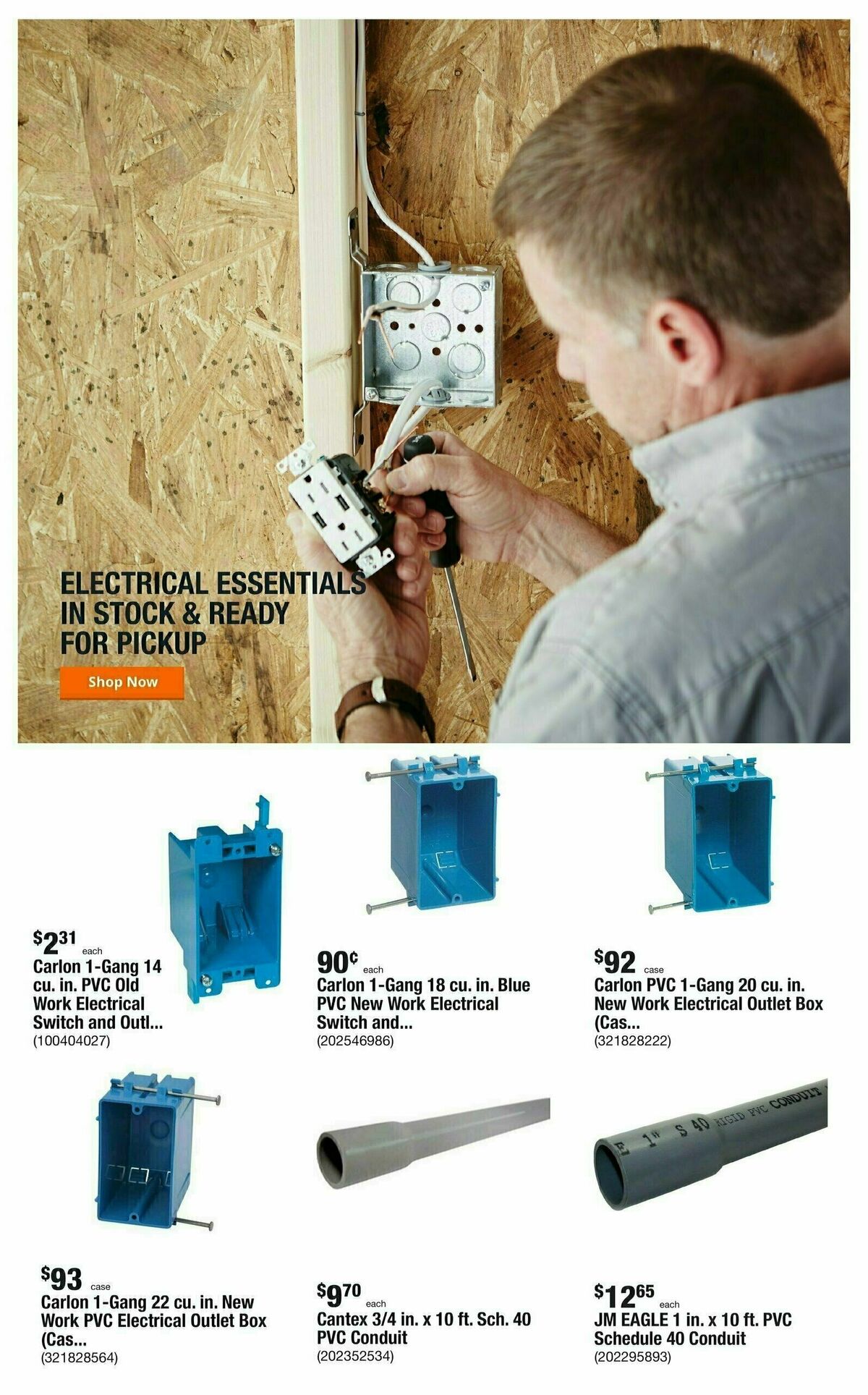 The Home Depot Pro Weekly Ad from March 18