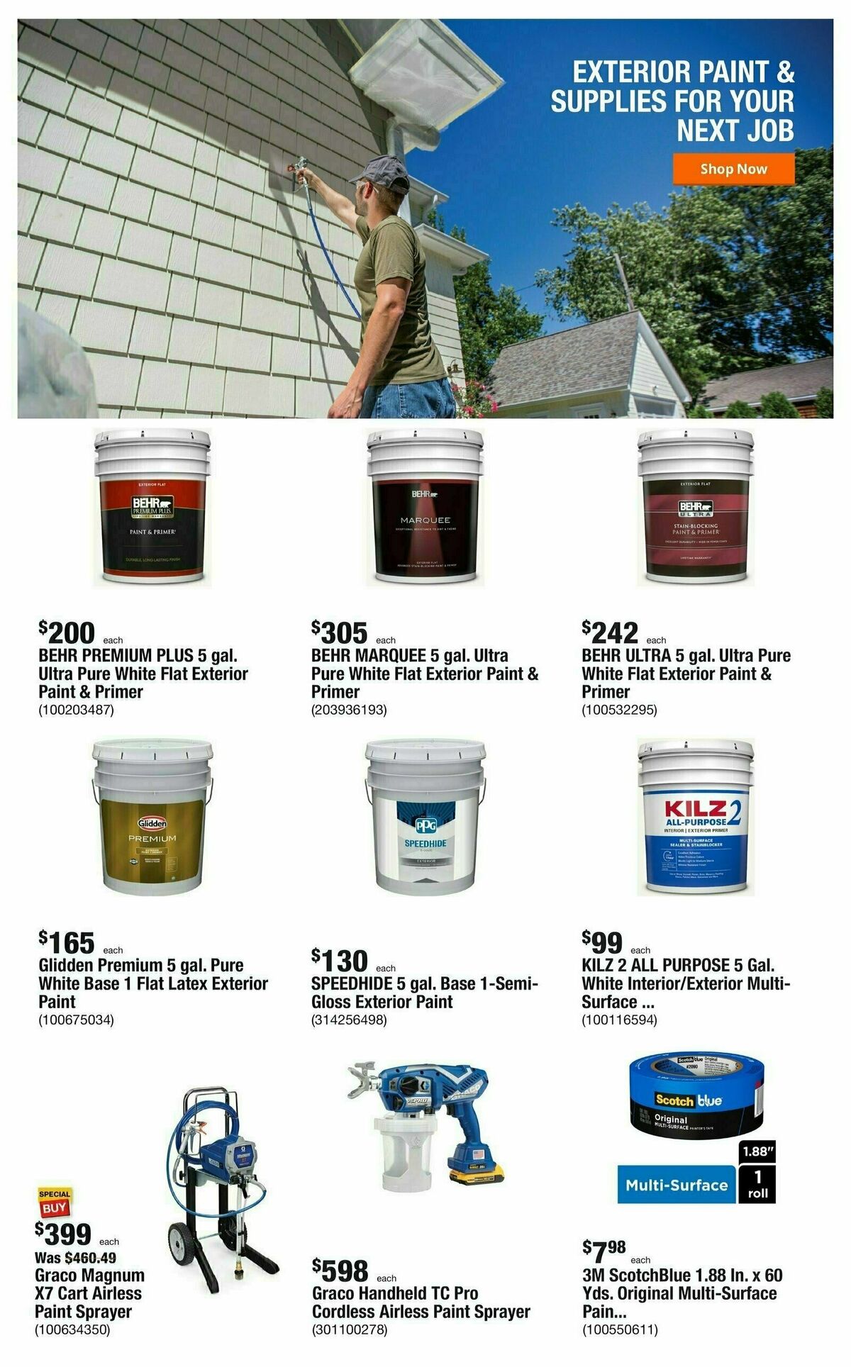 The Home Depot Pro Weekly Ad from March 18