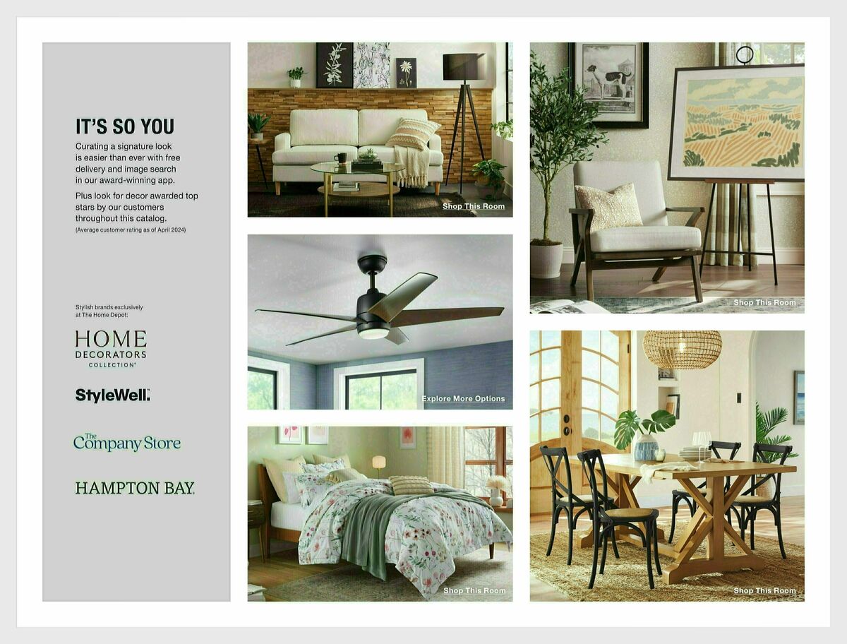 The Home Depot Home Decor Catalog - Summer Weekly Ad from April 29