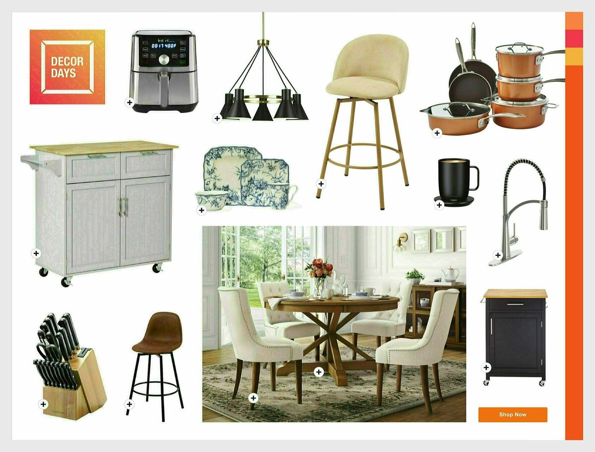 The Home Depot Decor Days Weekly Ad from May 2