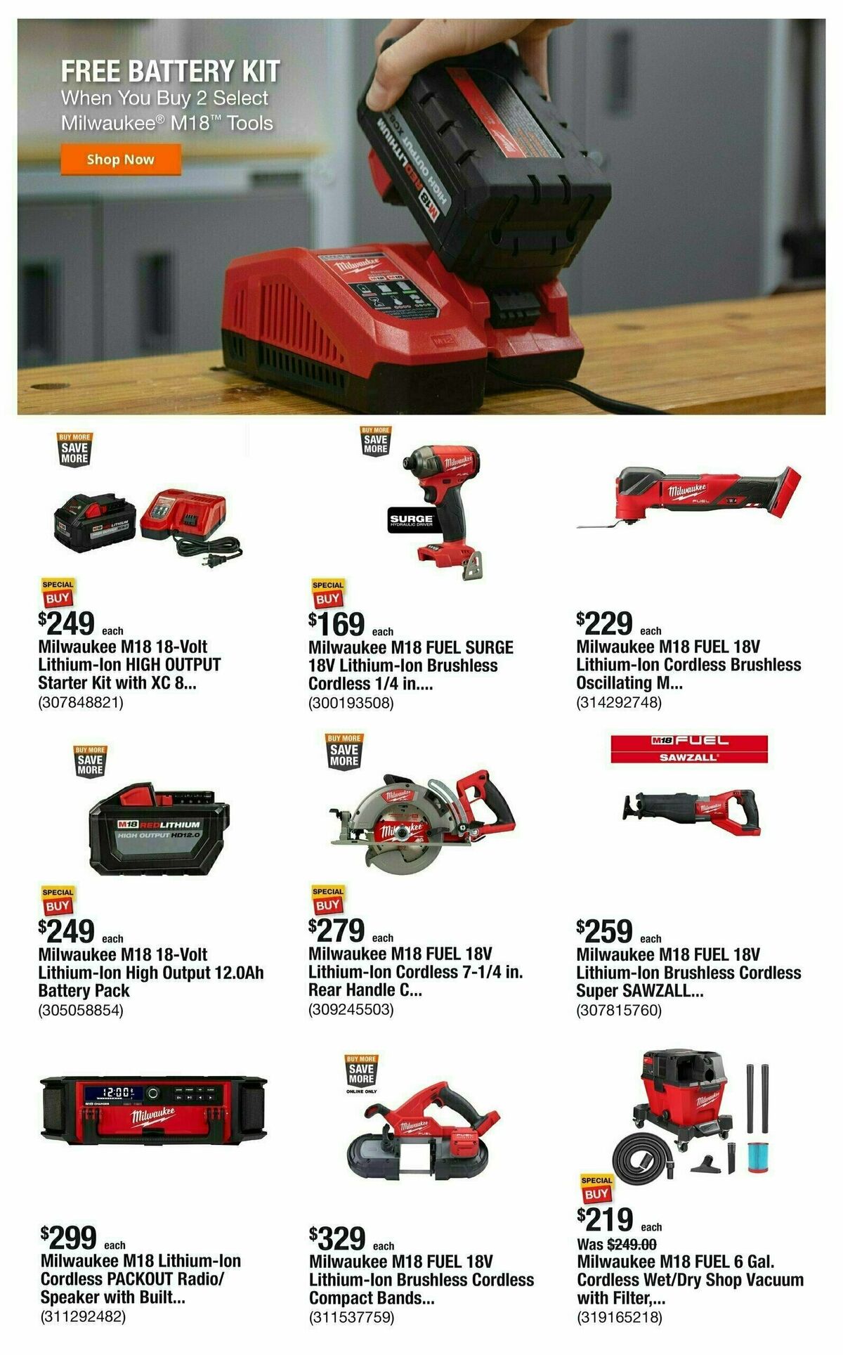 The Home Depot PRO Weekly Ad from April 29