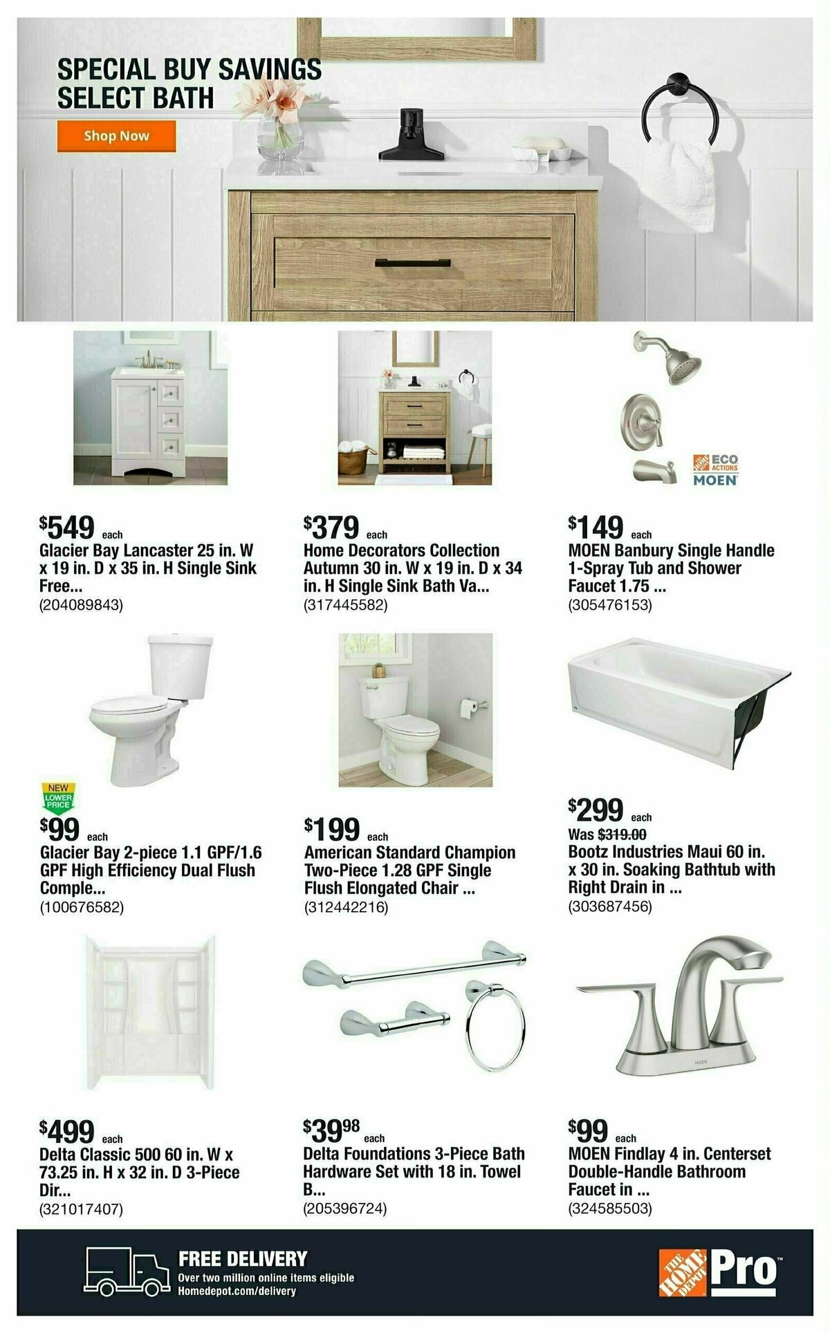 The Home Depot PRO Weekly Ad from April 29