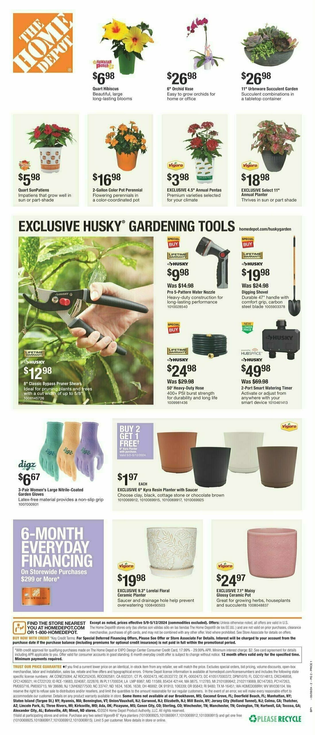 The Home Depot Weekly Ad from May 9