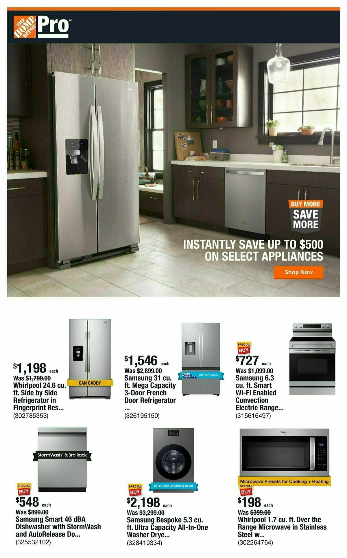 The Home Depot Pro Weekly Ad from May 20