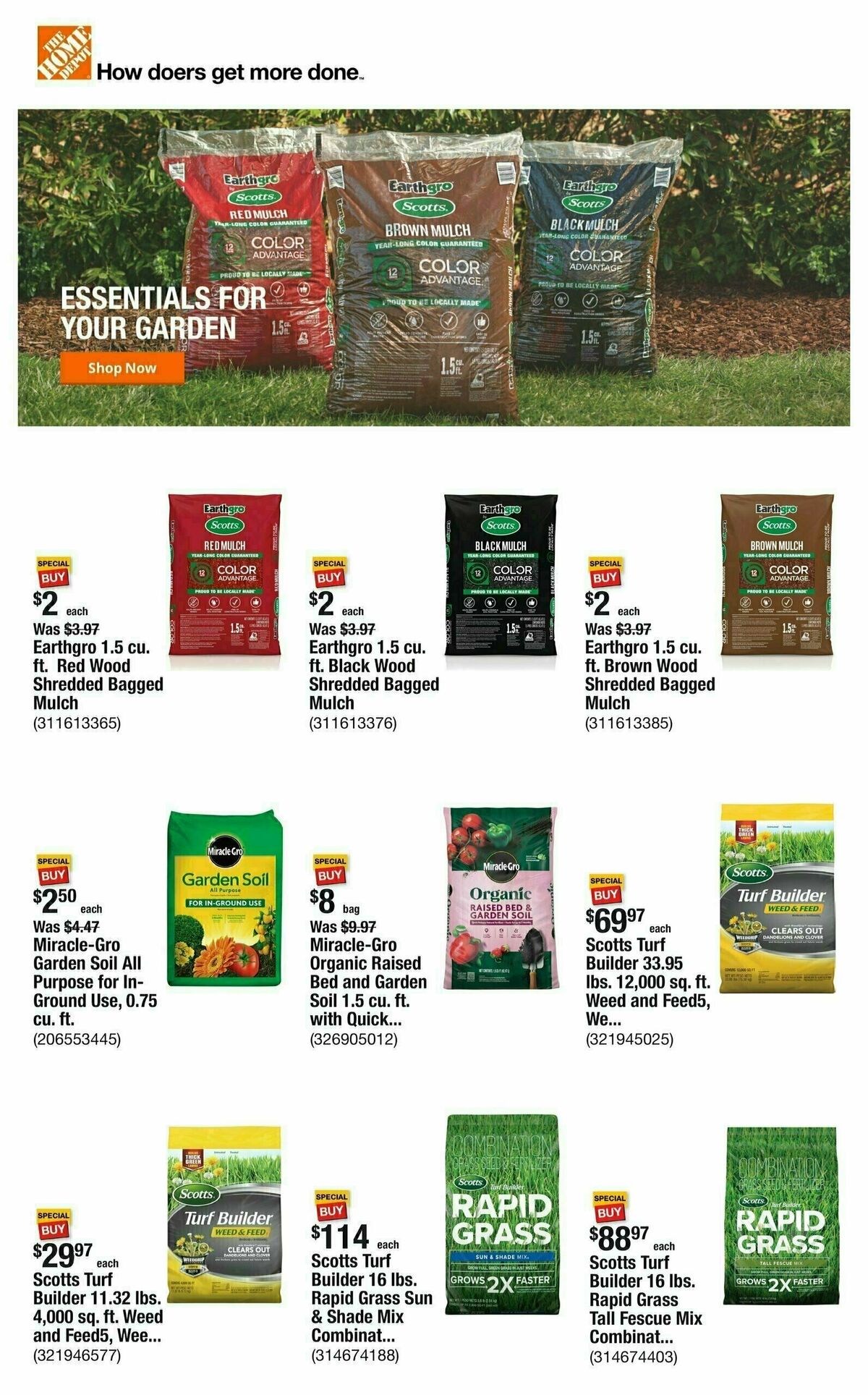 The Home Depot Weekly Ad from May 28