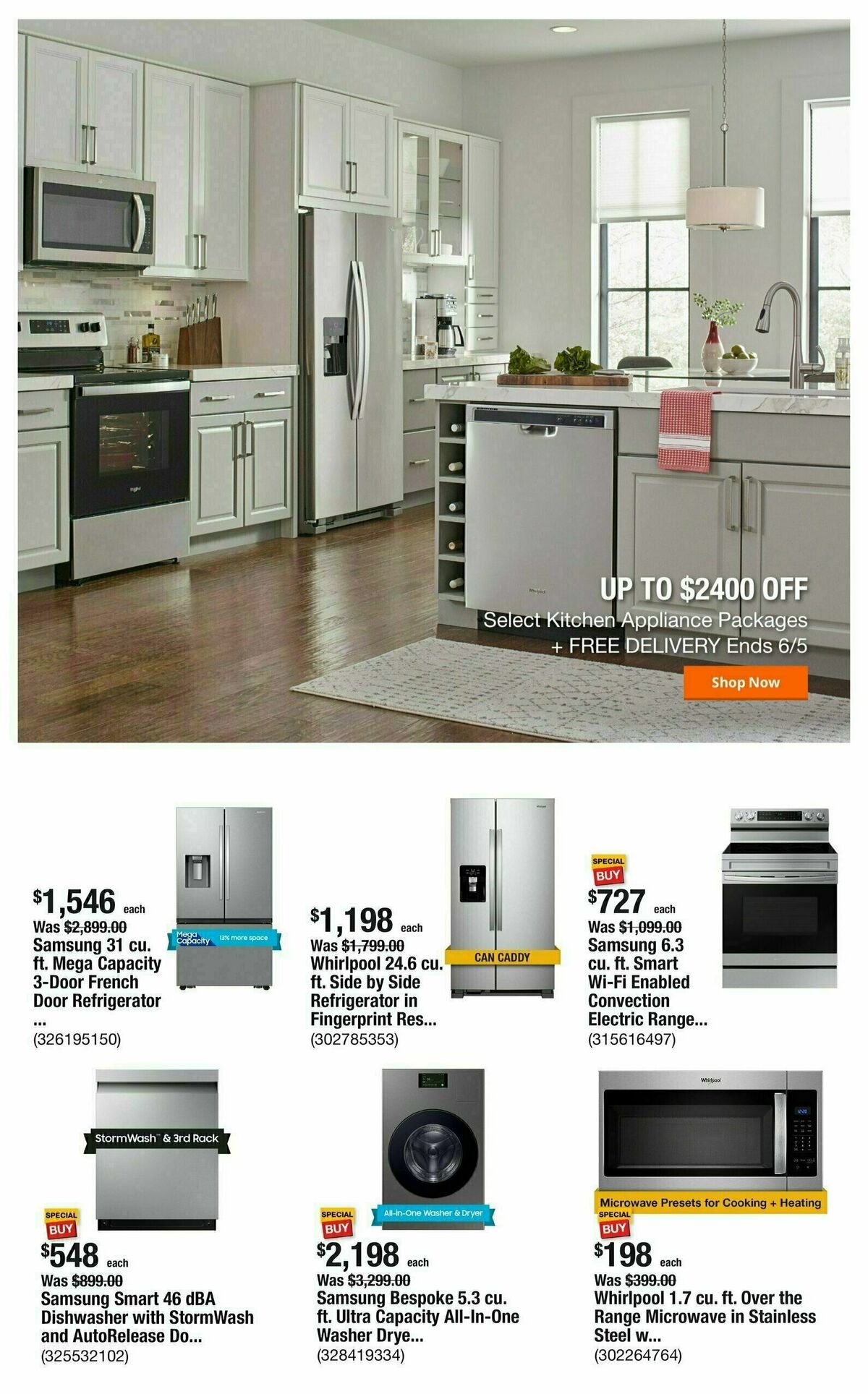 The Home Depot Weekly Ad from May 28