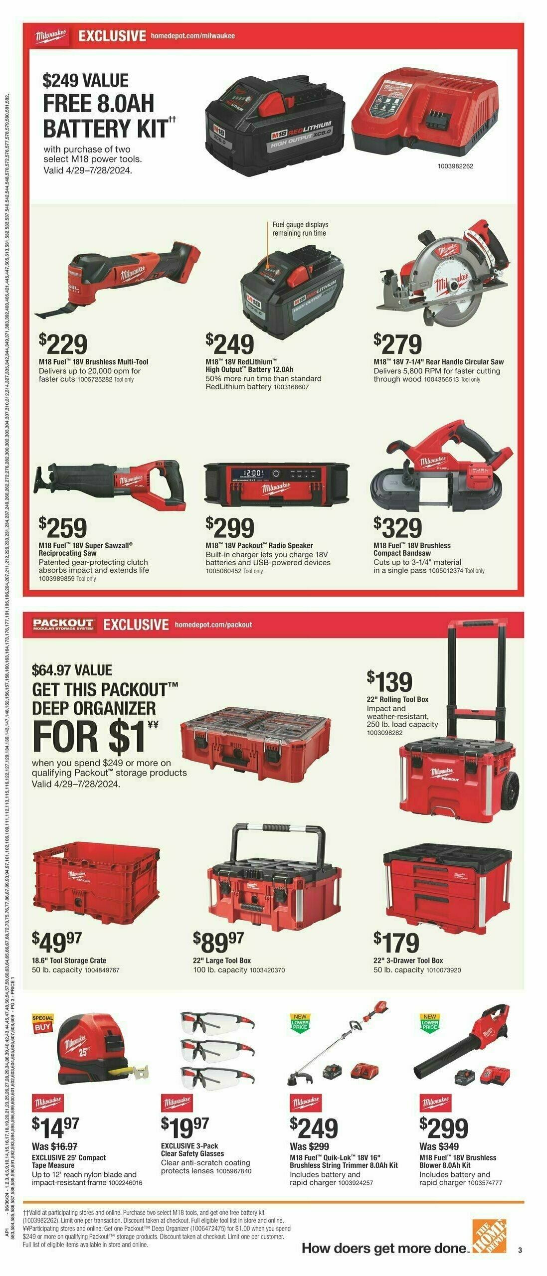 The Home Depot Father’s Day Weekly Ad from June 6