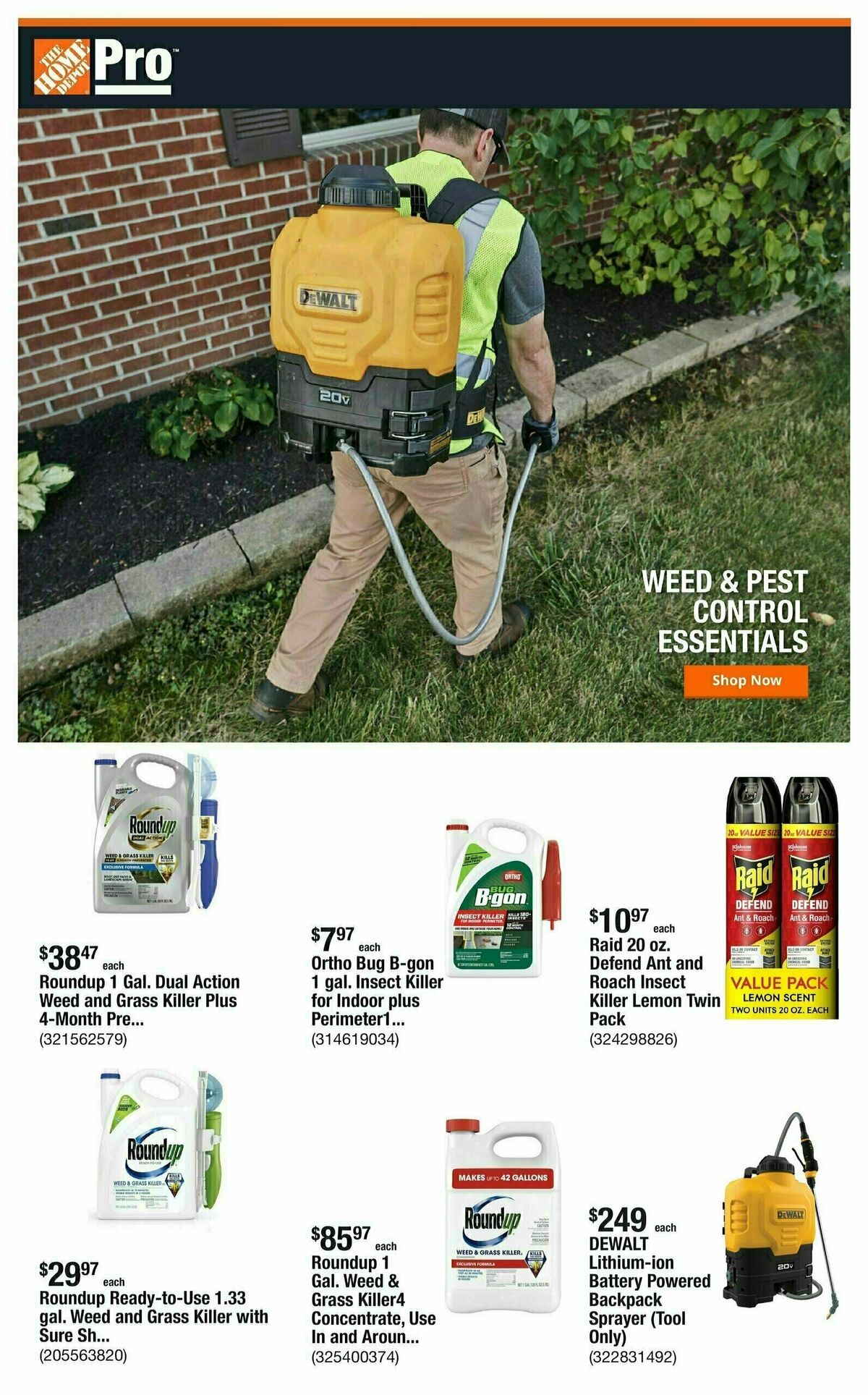 The Home Depot Pro Weekly Ad from June 10