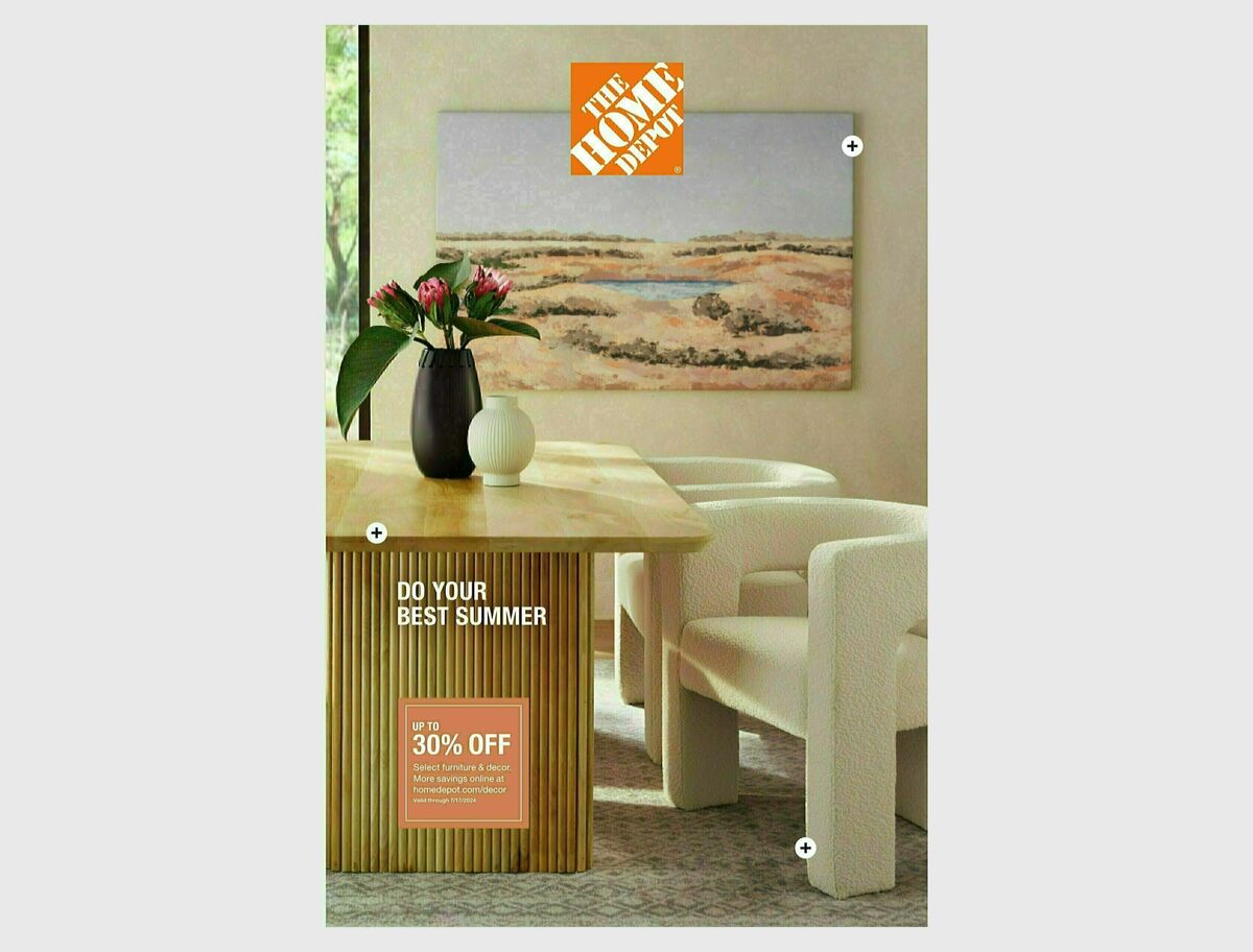 The Home Depot Home Decor Catalog – Late Summer Weekly Ad from June 10