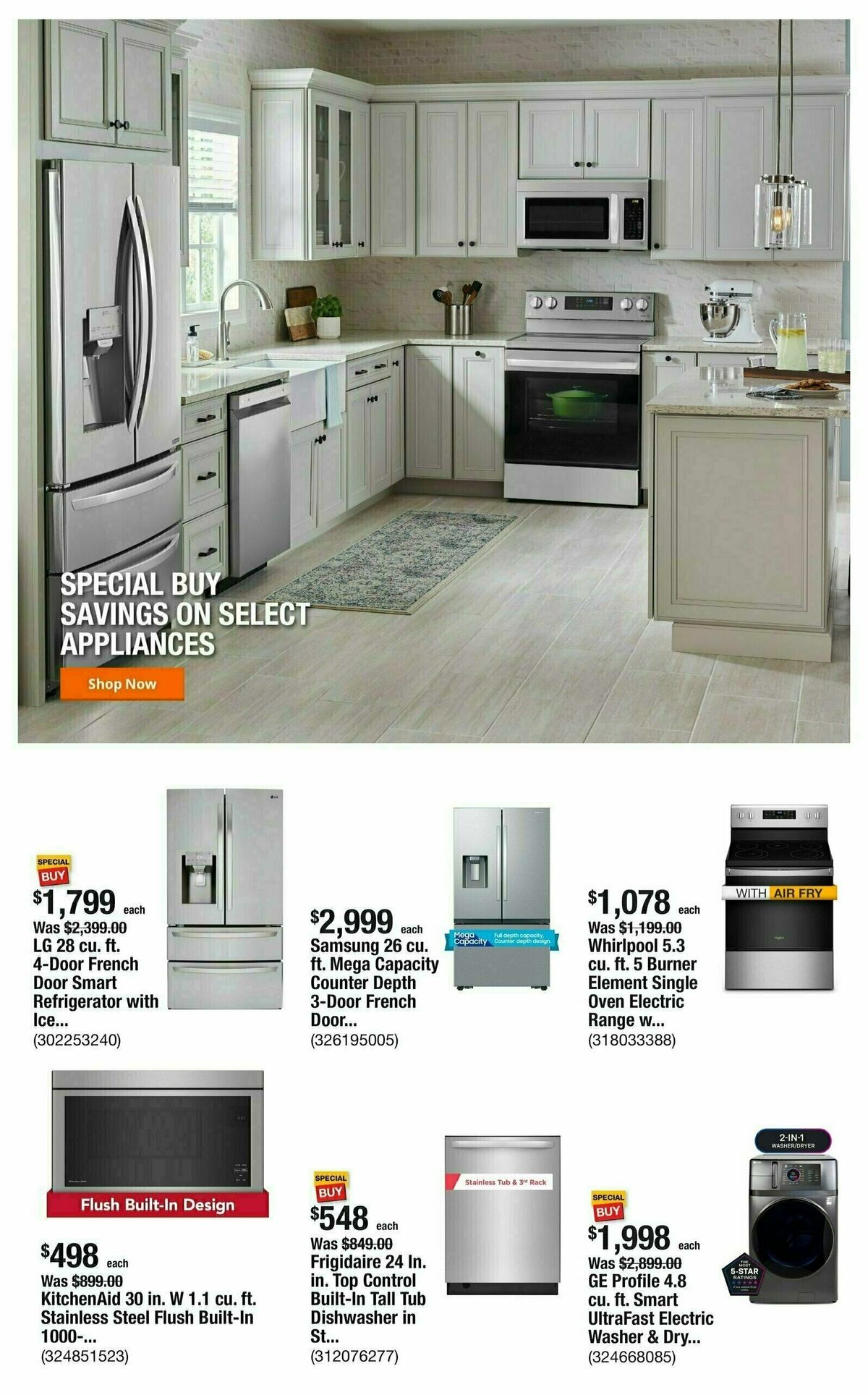 The Home Depot Weekly Ad from July 11