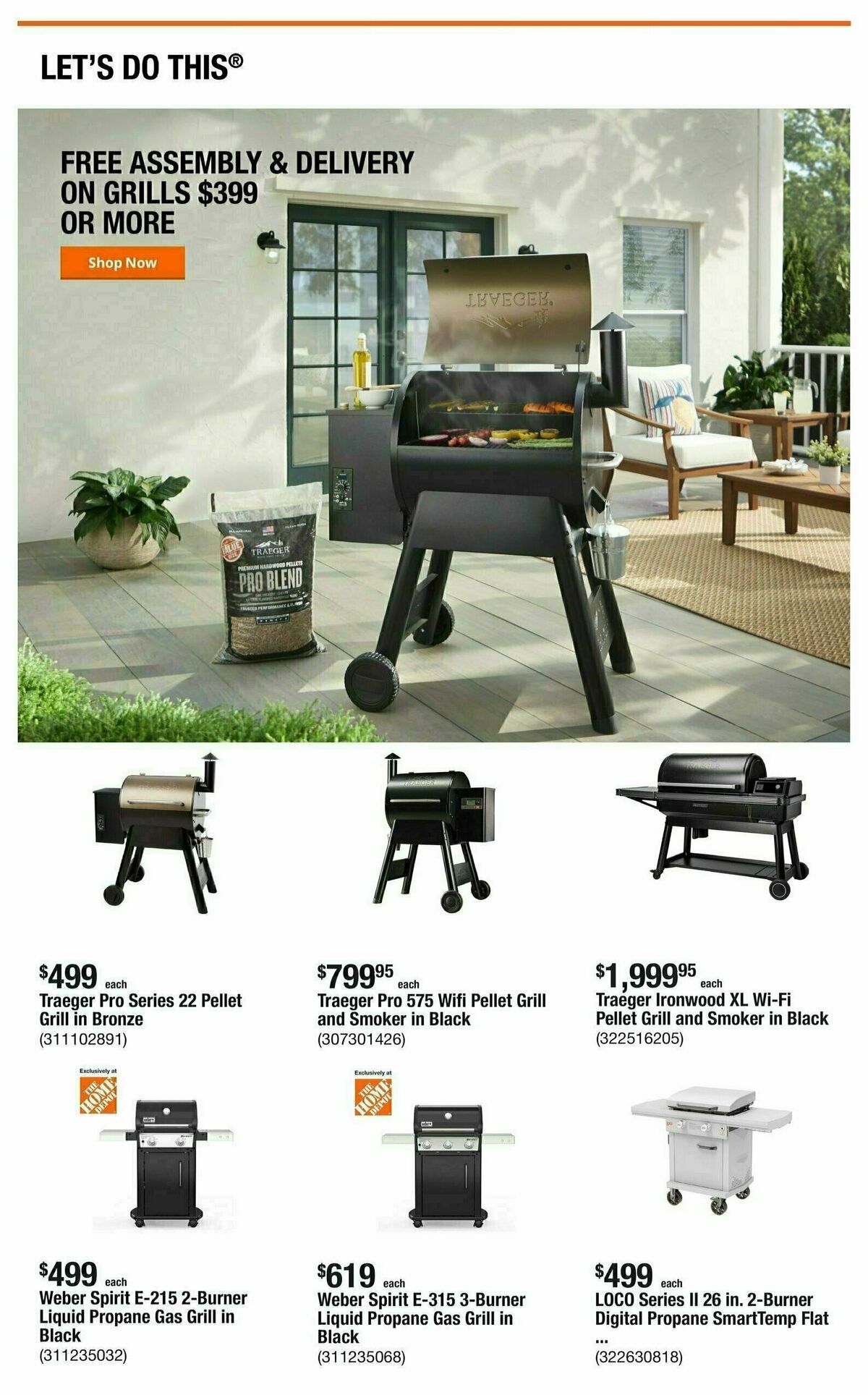 The Home Depot Weekly Ad from July 11