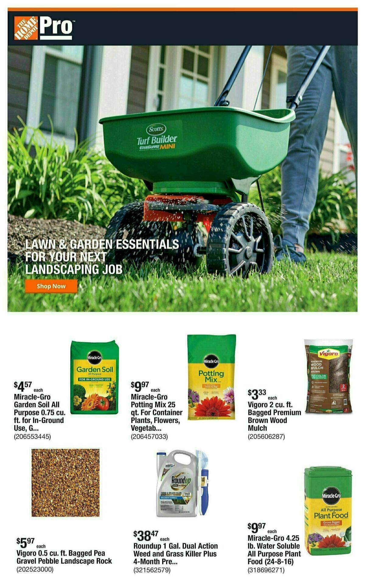 The Home Depot Pro Weekly Ad from July 15