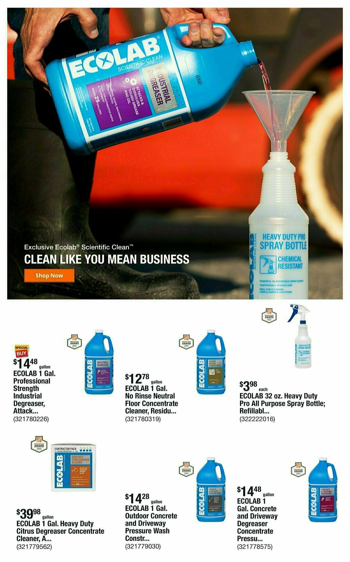 The Home Depot Pro Weekly Ad from July 15